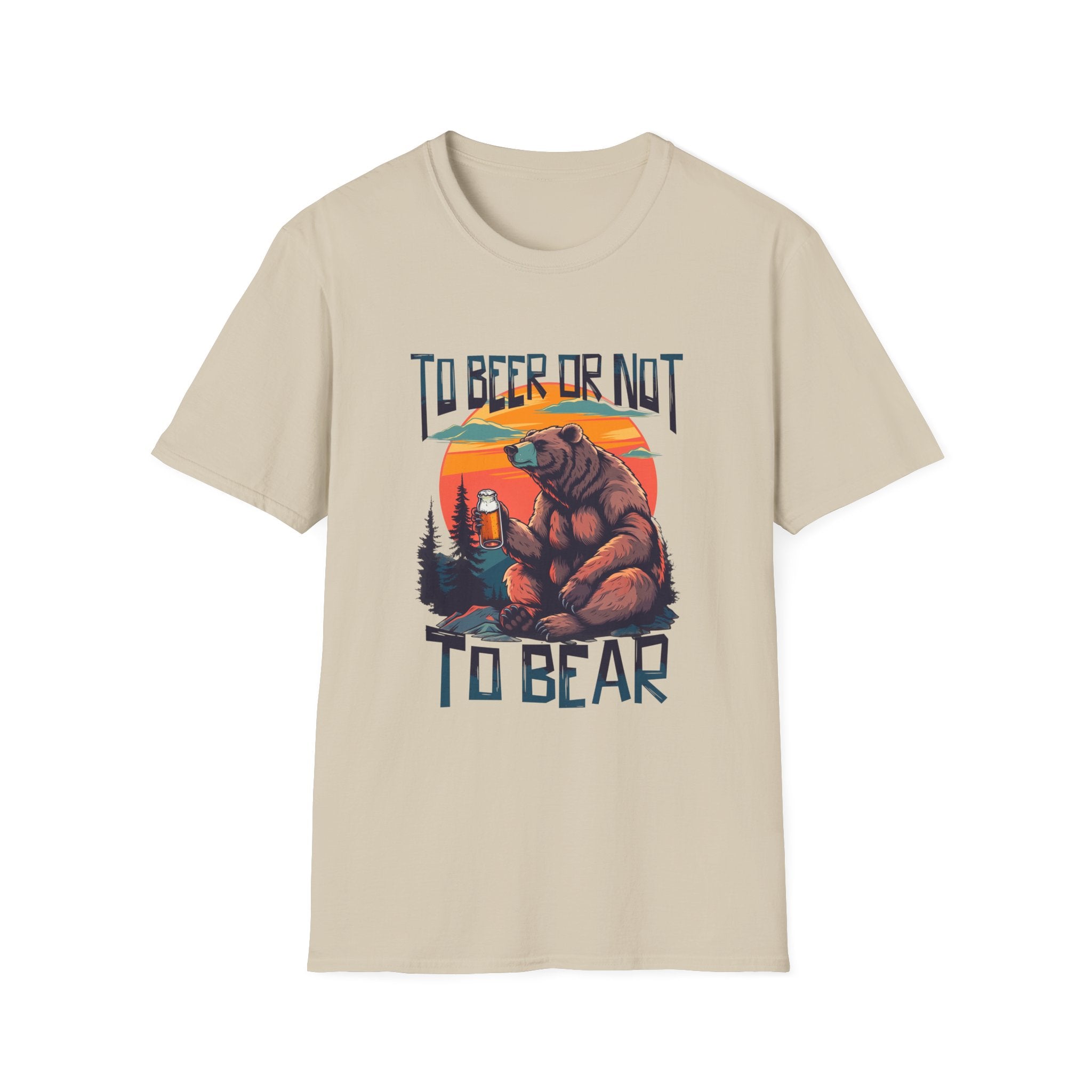 To Beer or Not To Bear T-Shirt - Shirt Cave
