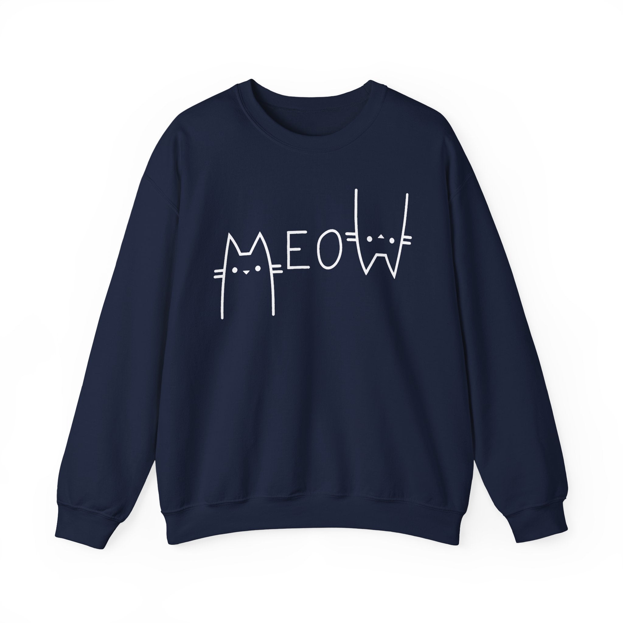 Meow Sweatshirt - Shirt Cave