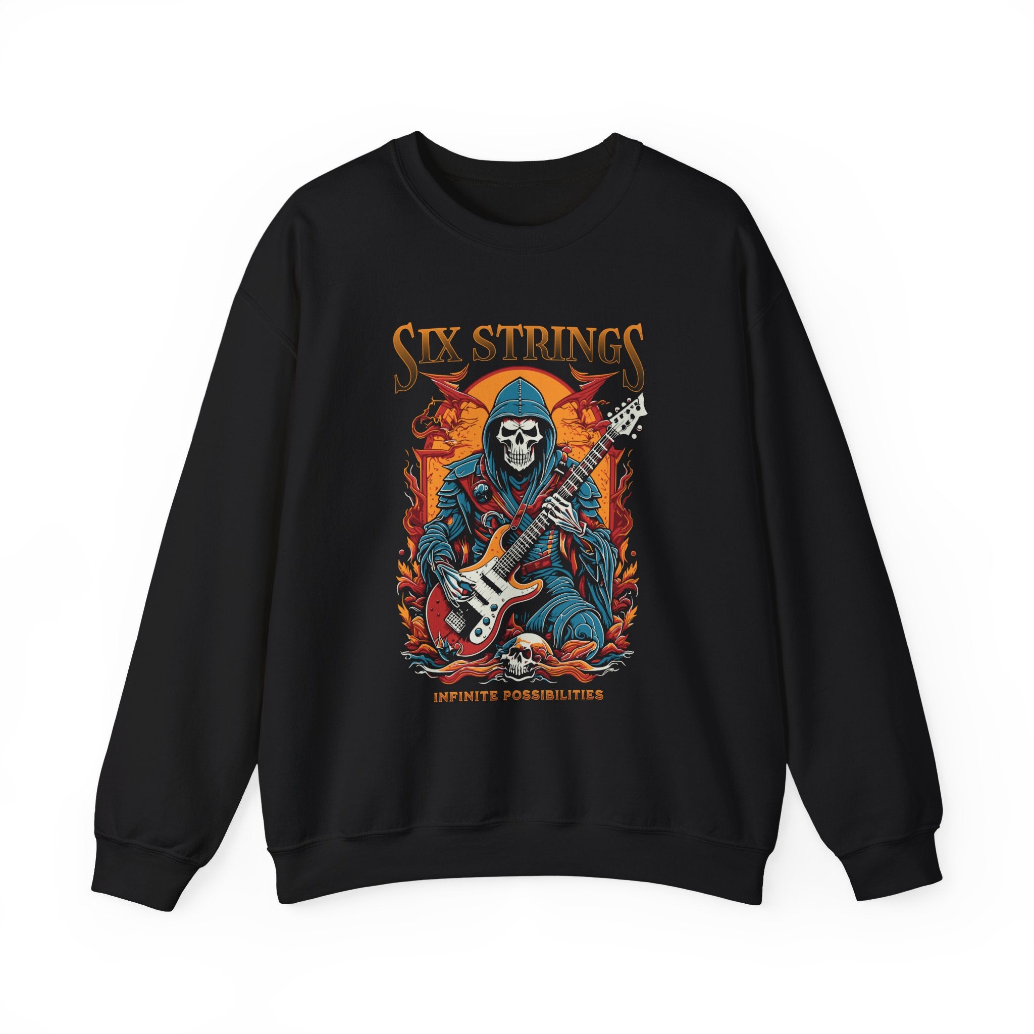 Six Strings Sweatshirt - Shirt Cave