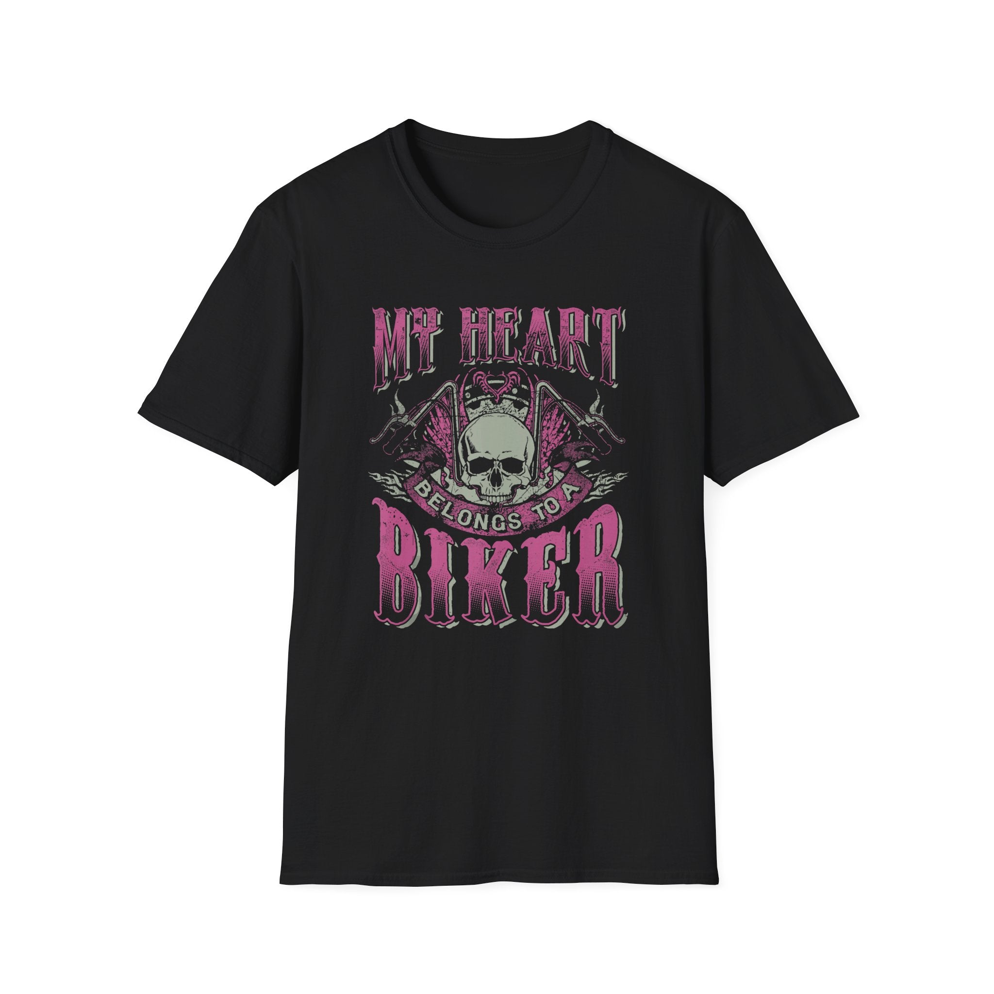 My Heart Belongs To a Biker - Shirt Cave