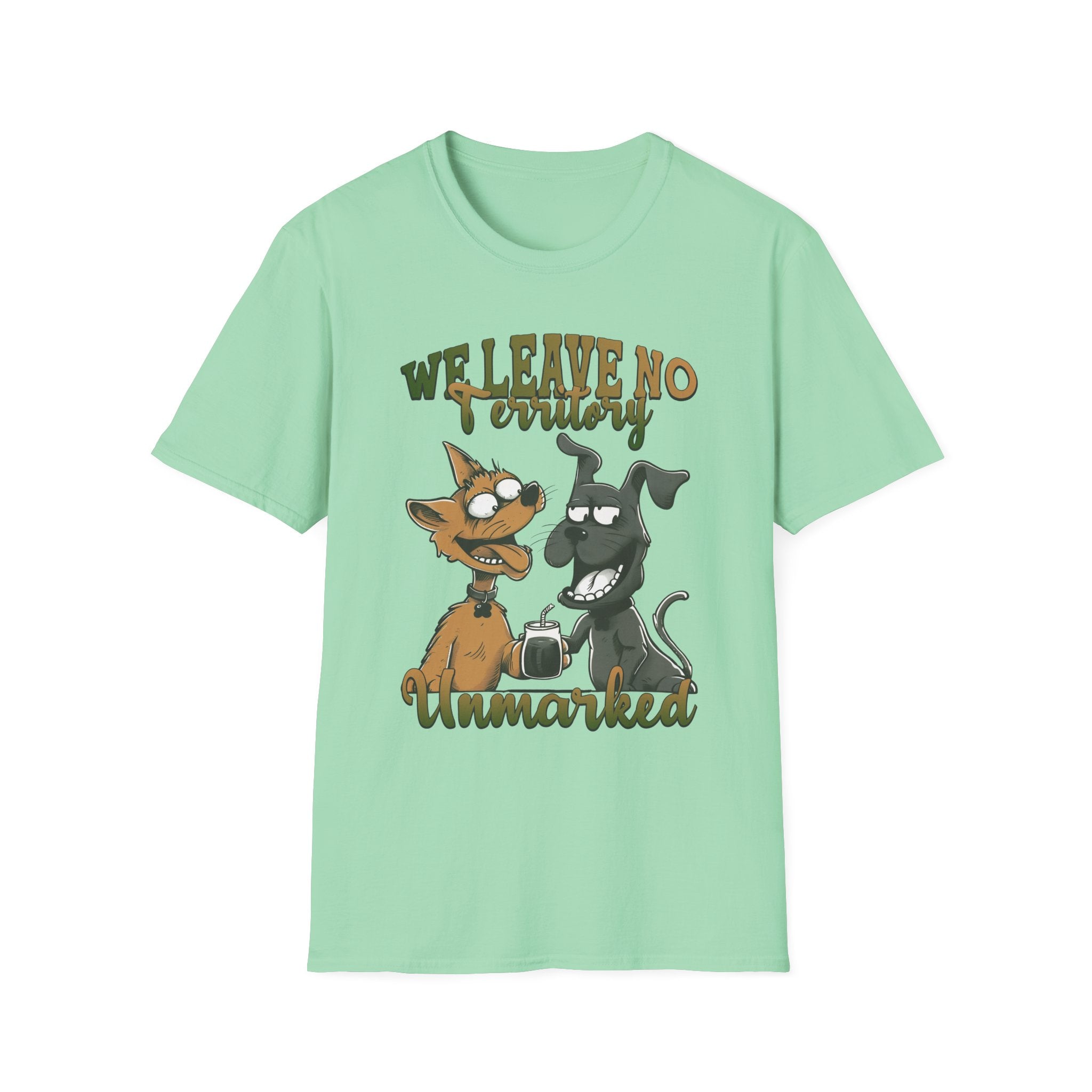We Leave No Territory Unmarked T-Shirt - Shirt Cave