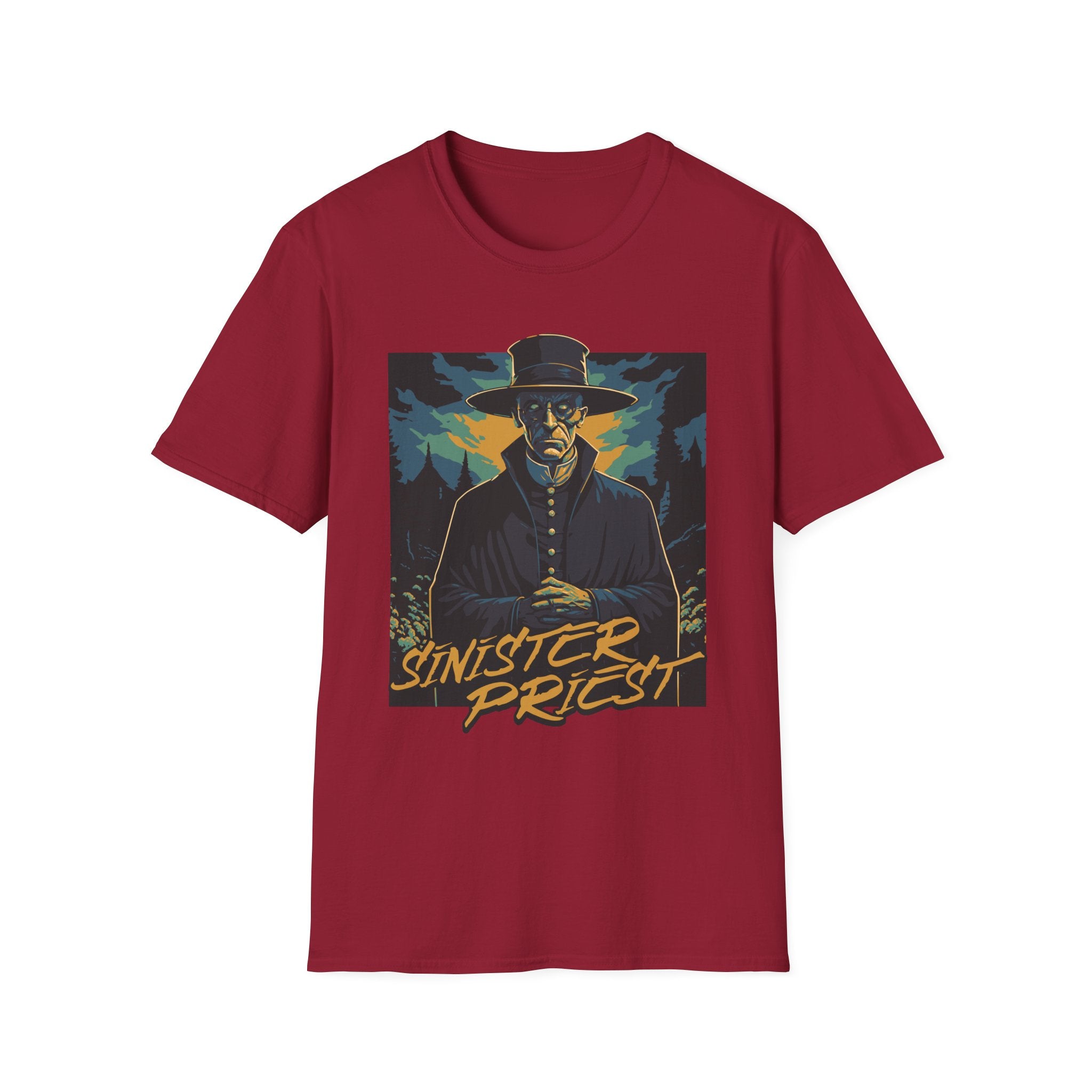 Sinister Priest T-Shirt - Shirt Cave