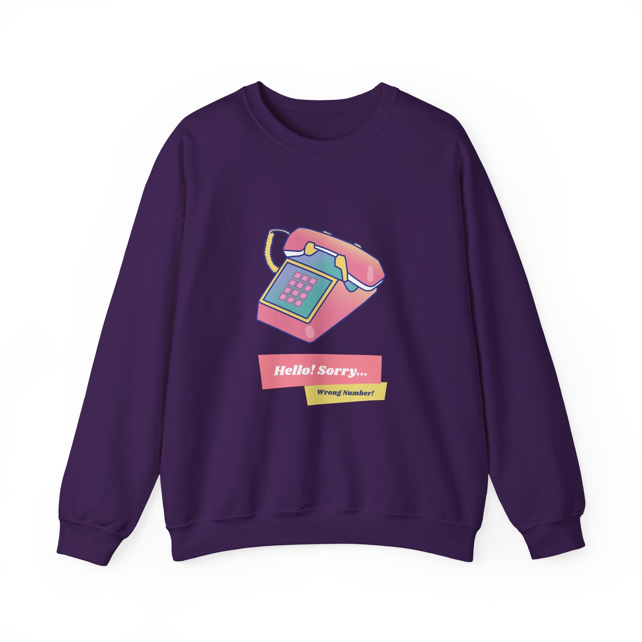 Wrong Number Sweatshirt - Shirt Cave
