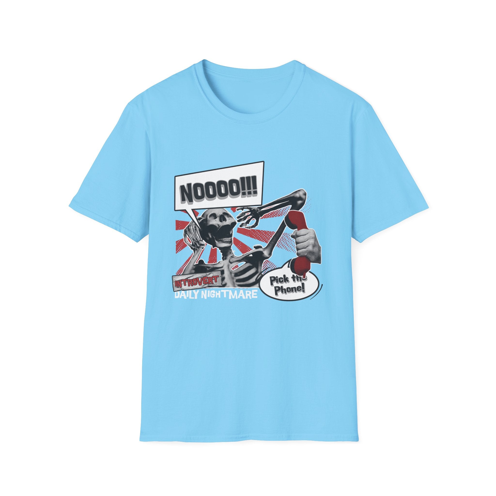 Introvert Daily Nightmare T-Shirt - Shirt Cave