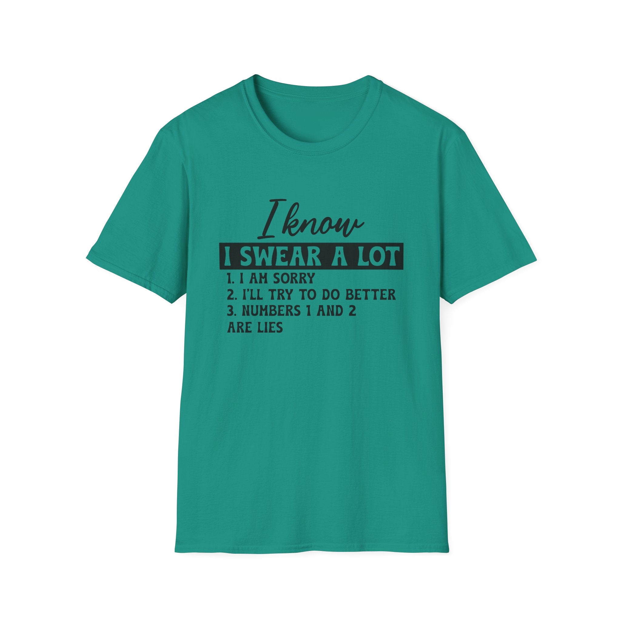 I Know I Swear a Lot T-Shirt - Shirt Cave