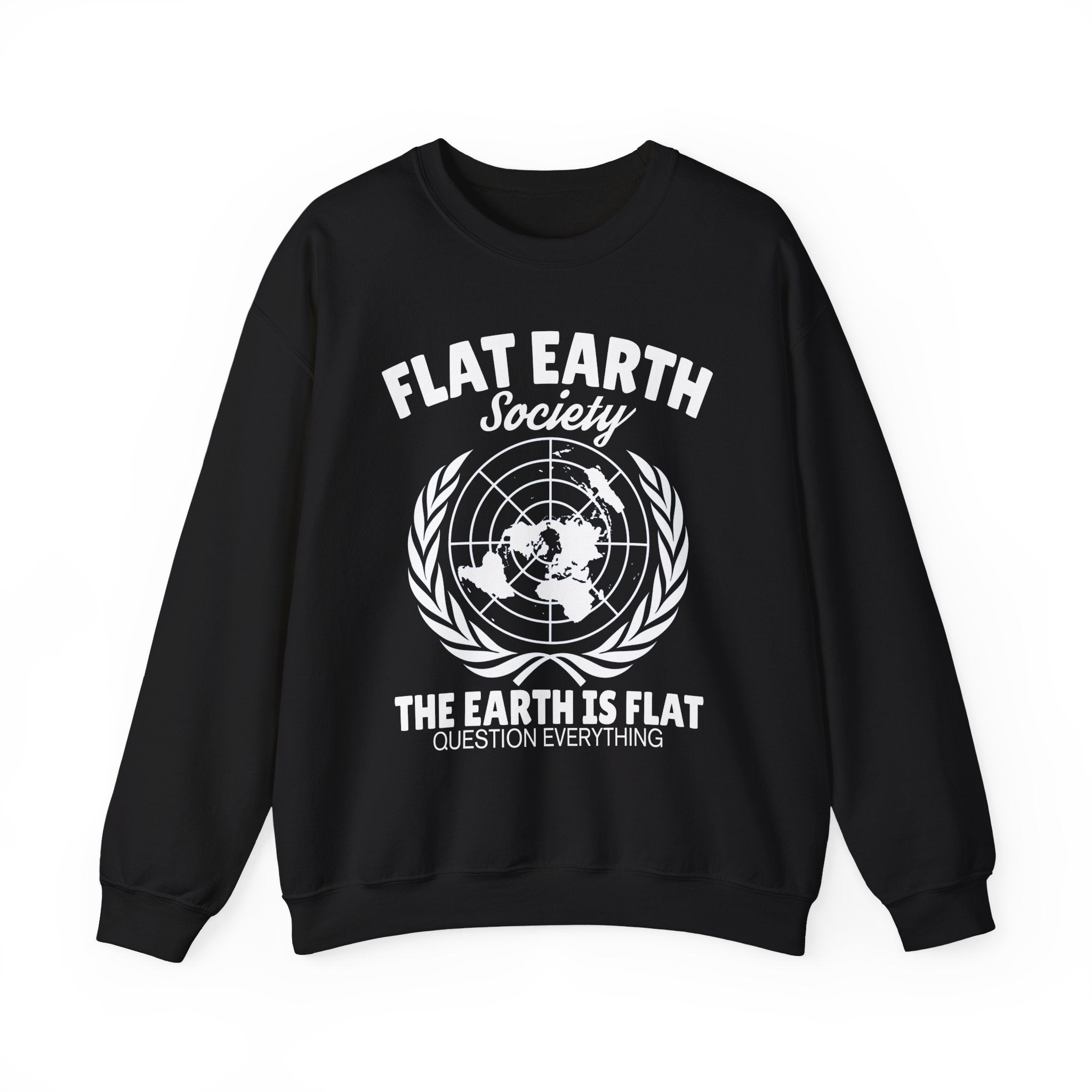Flat Earth Society Sweatshirt - Shirt Cave