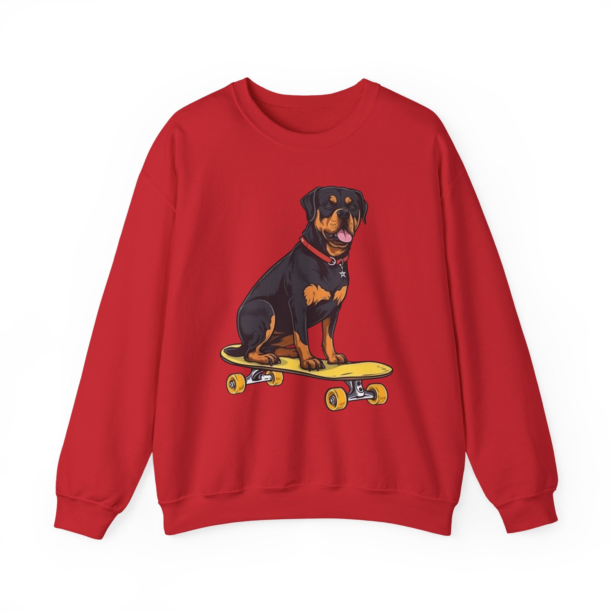 Rottweiler Skater Sweatshirt - Shirt Cave