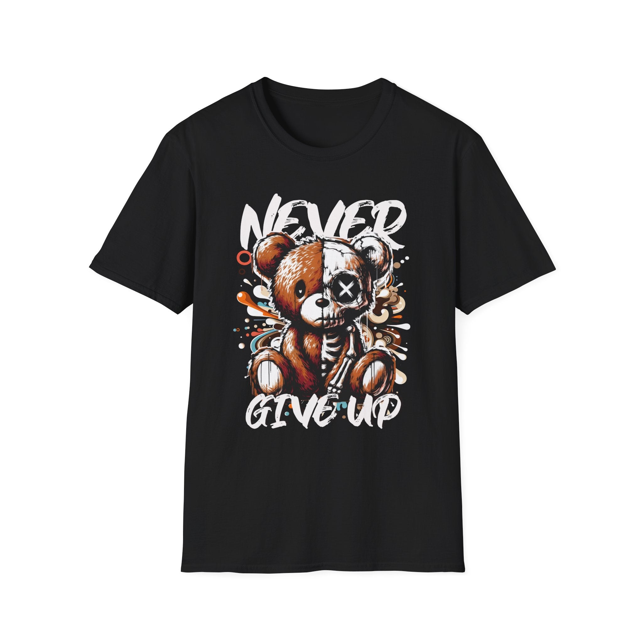 Never Give Up T-Shirt - Shirt Cave