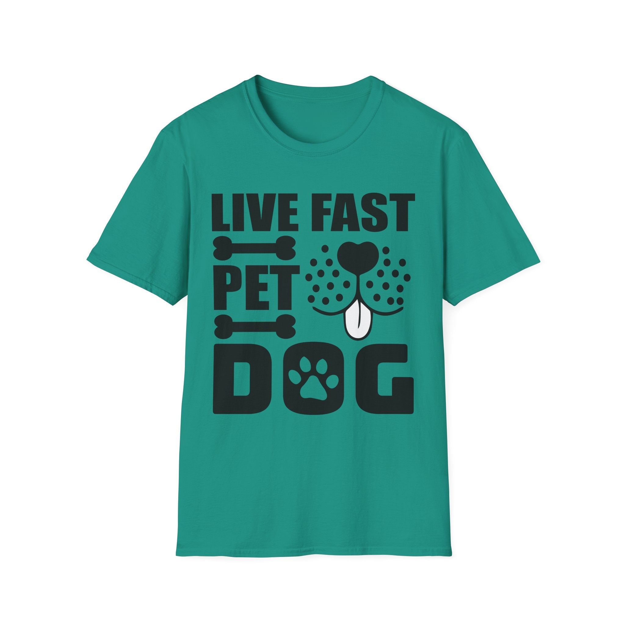 Live Fast Pet Dog T-Shirt - Shirt Cave
