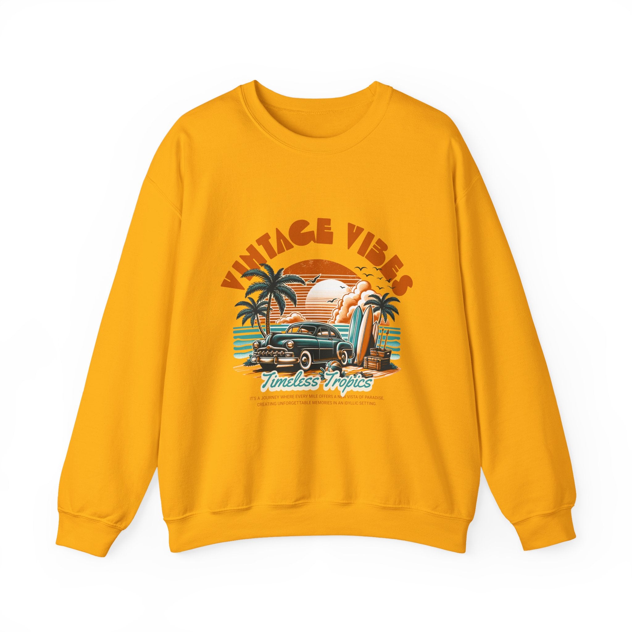 Vintage Vibes Sweatshirt - Shirt Cave