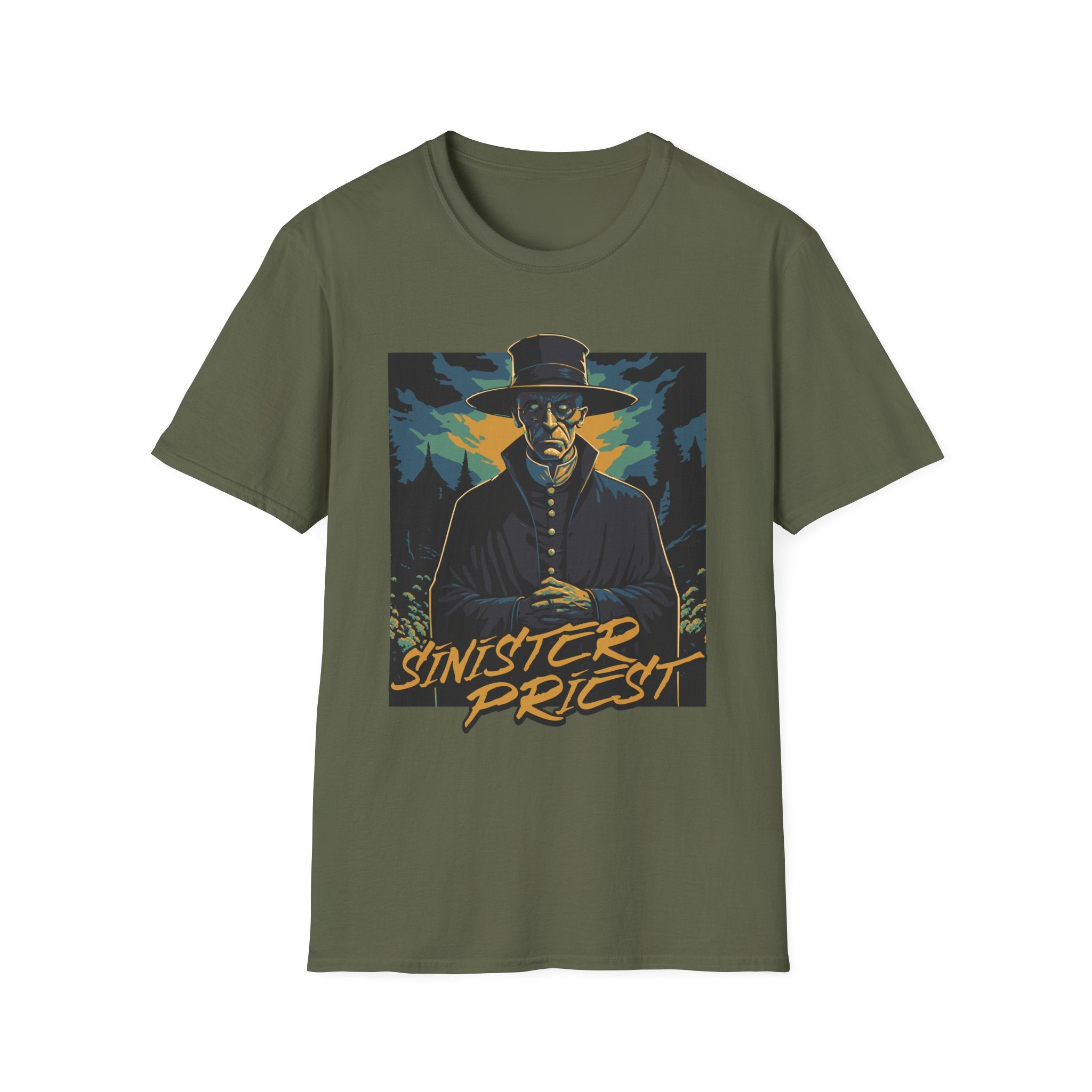 Sinister Priest T-Shirt - Shirt Cave