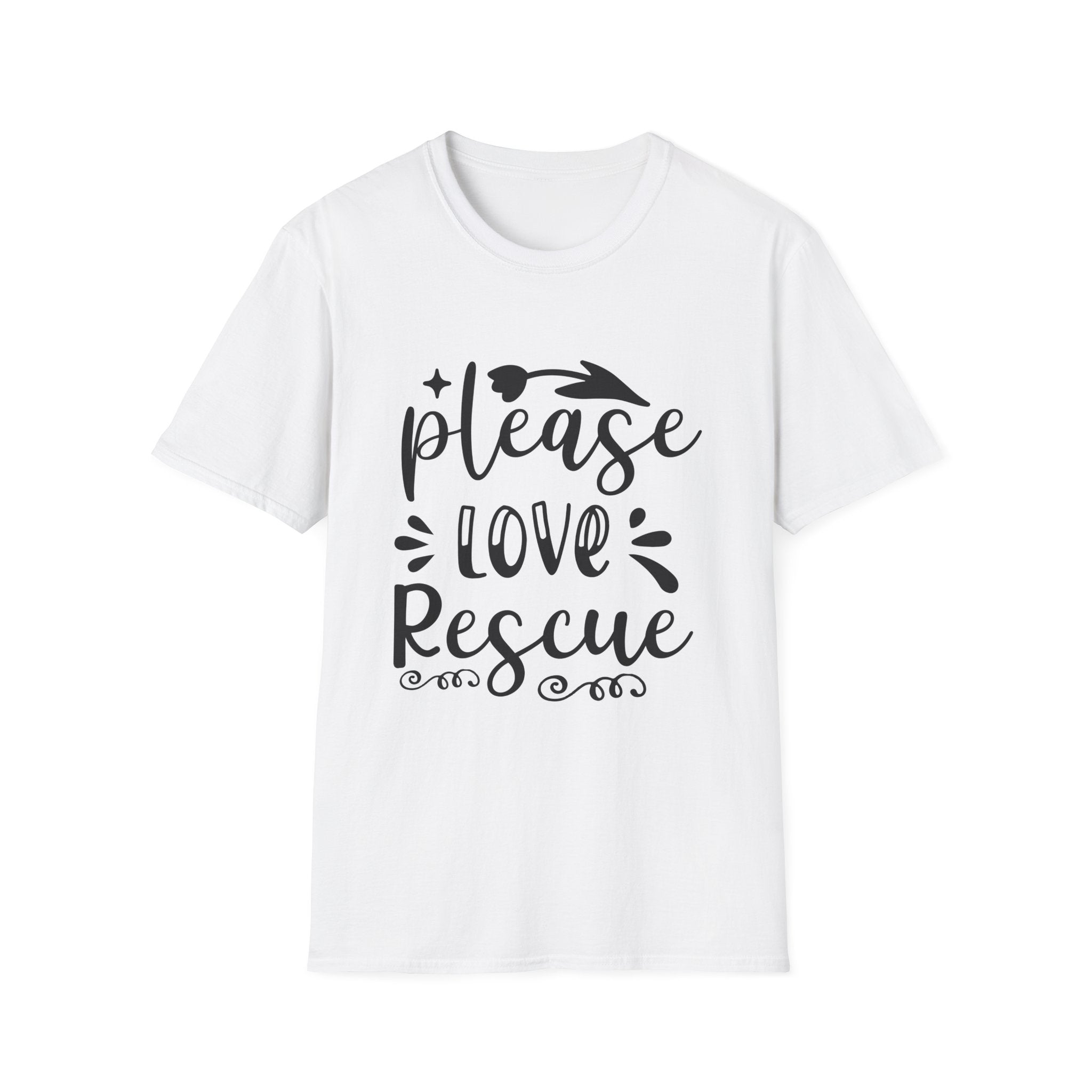 Please Love Rescue T-Shirt - Shirt Cave