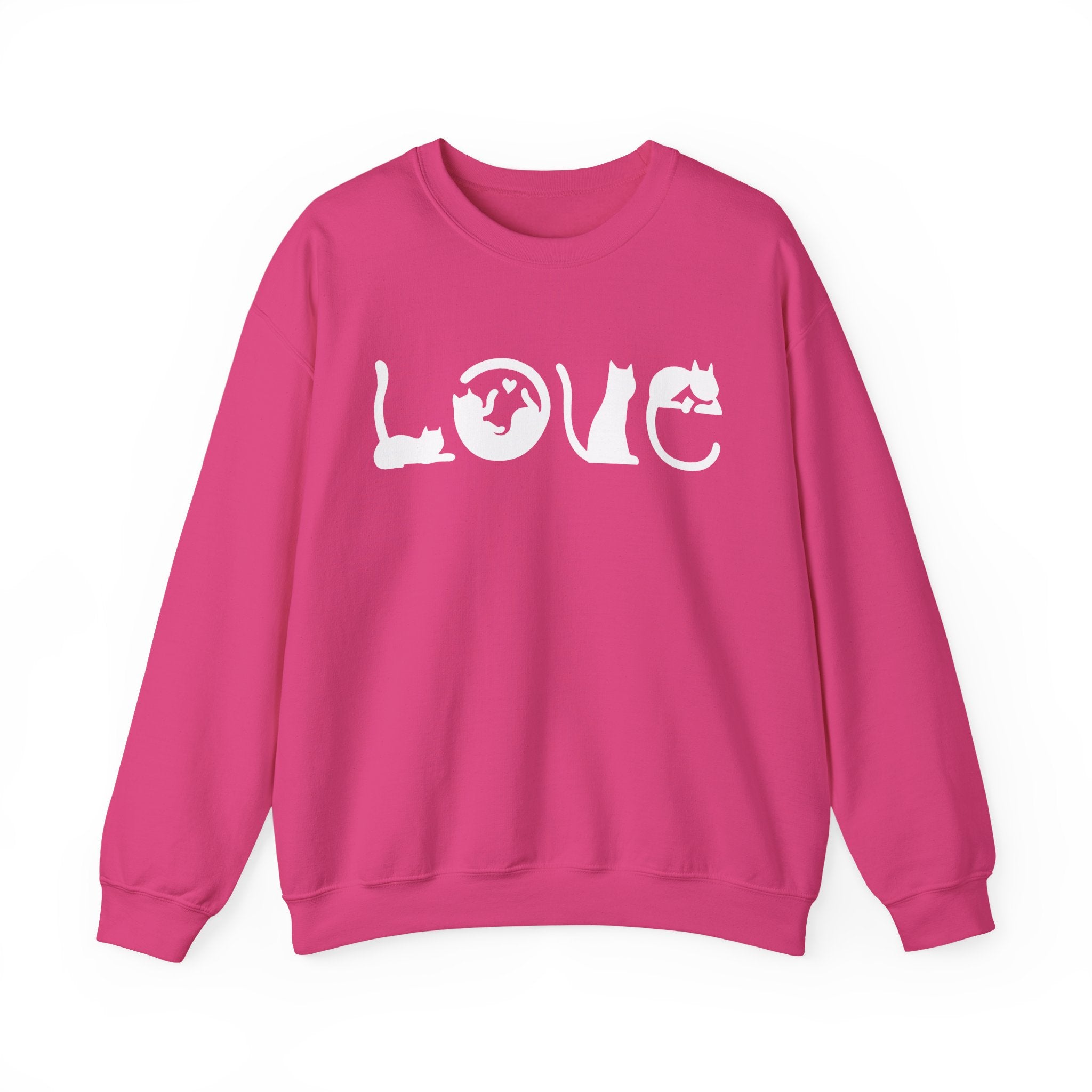 Love Cats Sweatshirt - Shirt Cave