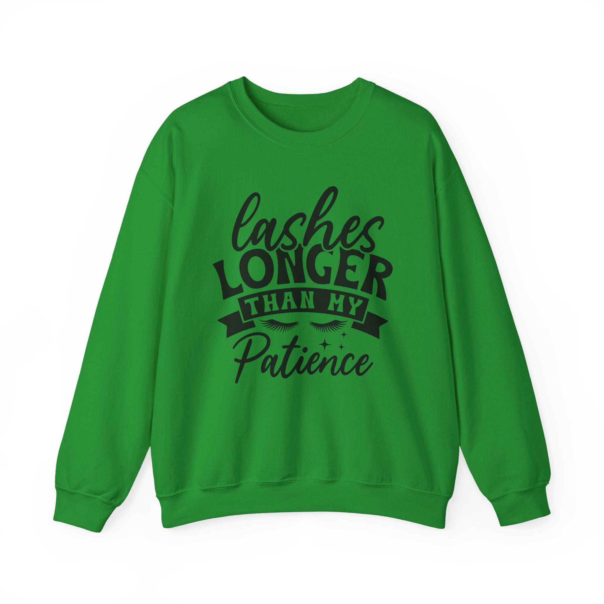 Lashes Longer Than My Patience Sweatshirt - Shirt Cave