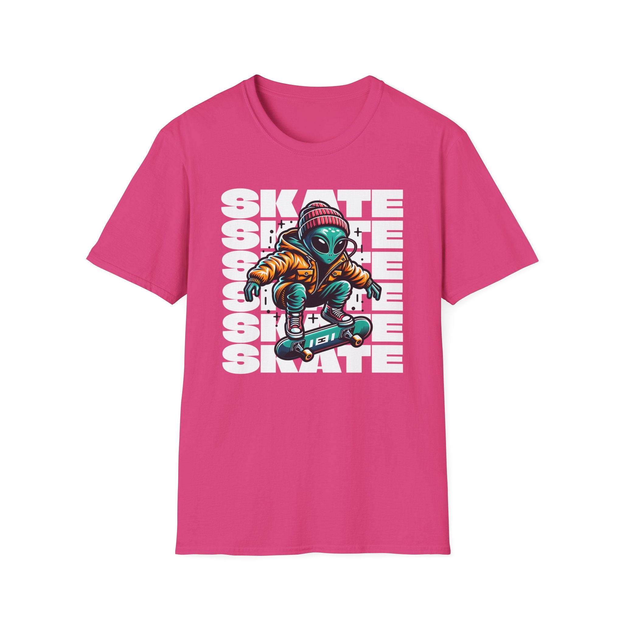 Skate Alien T-Shirt - Shirt Cave