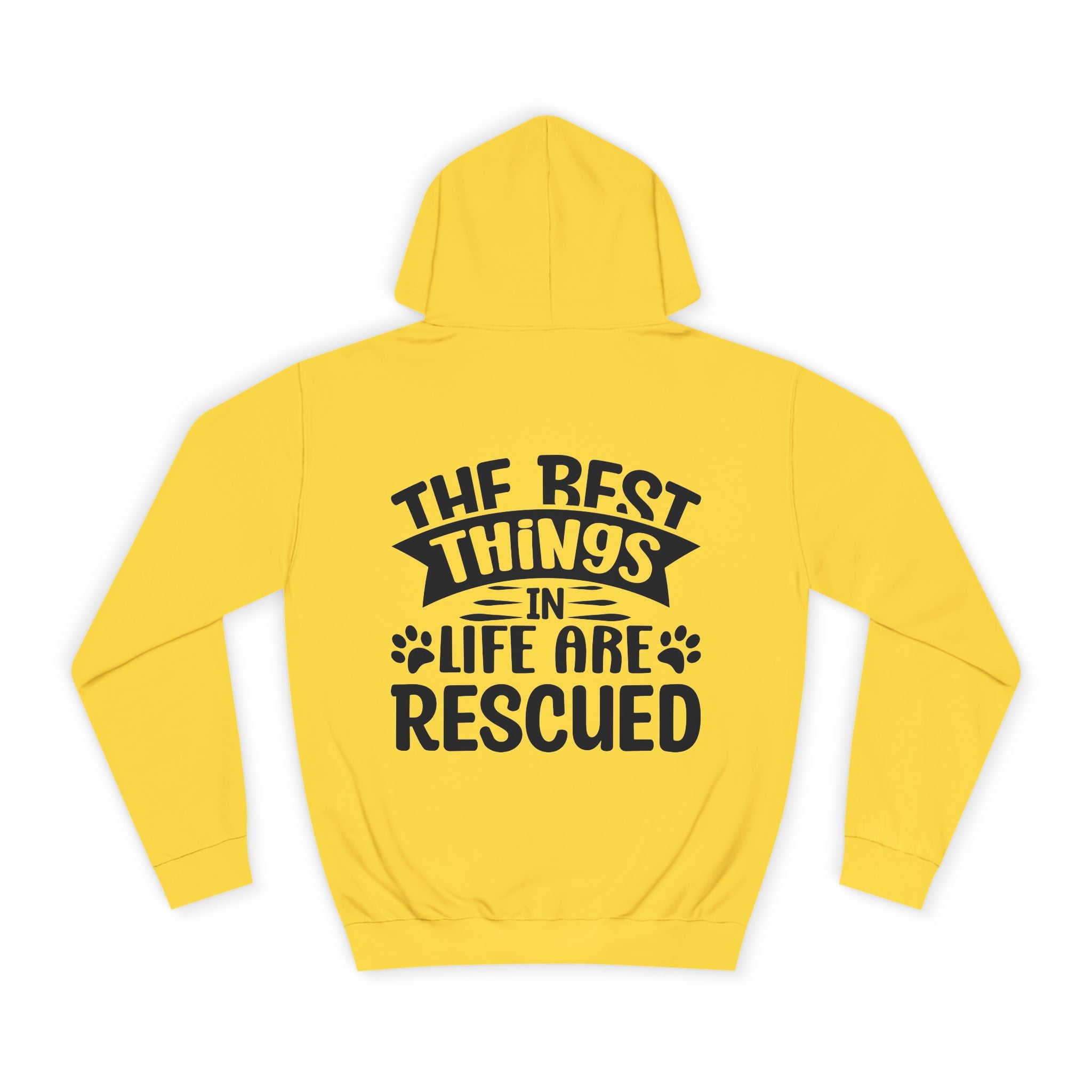 The Best Things In Life Are Rescued Hoodie - Shirt Cave
