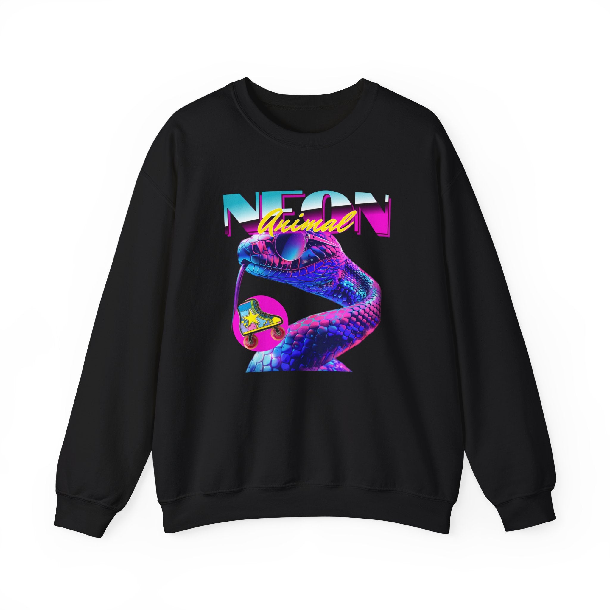 Neon Animal Sweatshirt - Shirt Cave