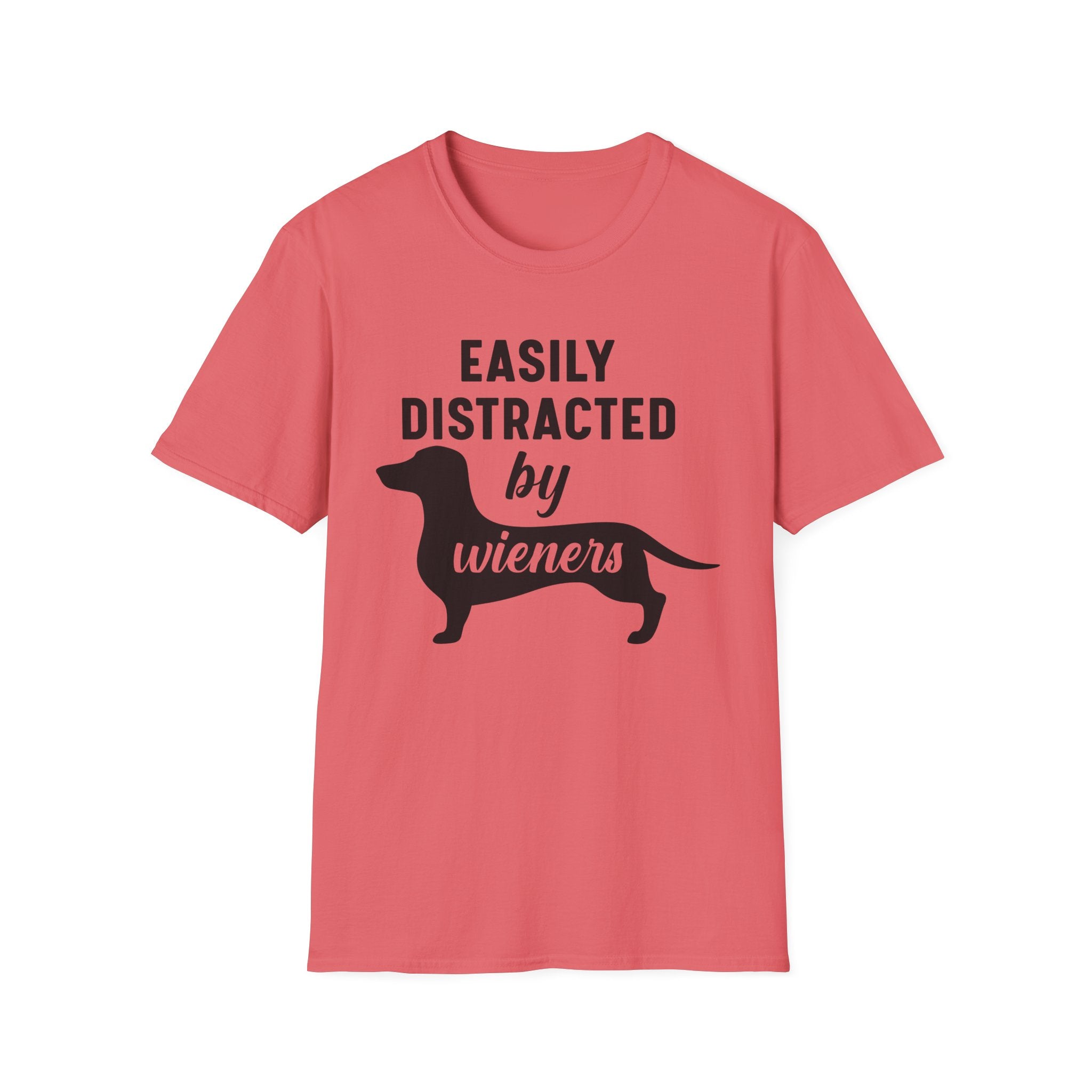 Easily Distracted By Wieners T-Shirt - Shirt Cave