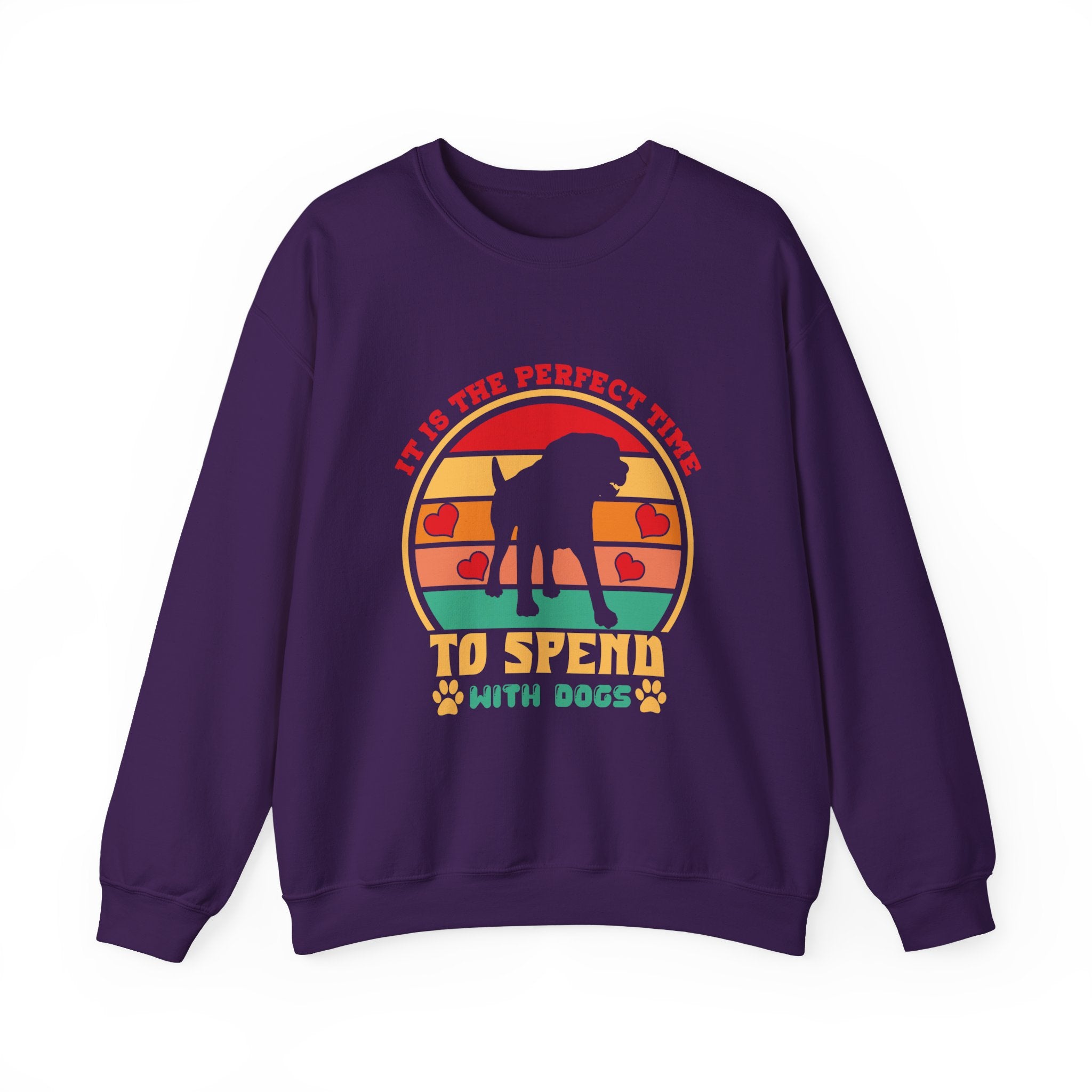 Perfect Time to Spend with Dogs Sweatshirt - Shirt Cave