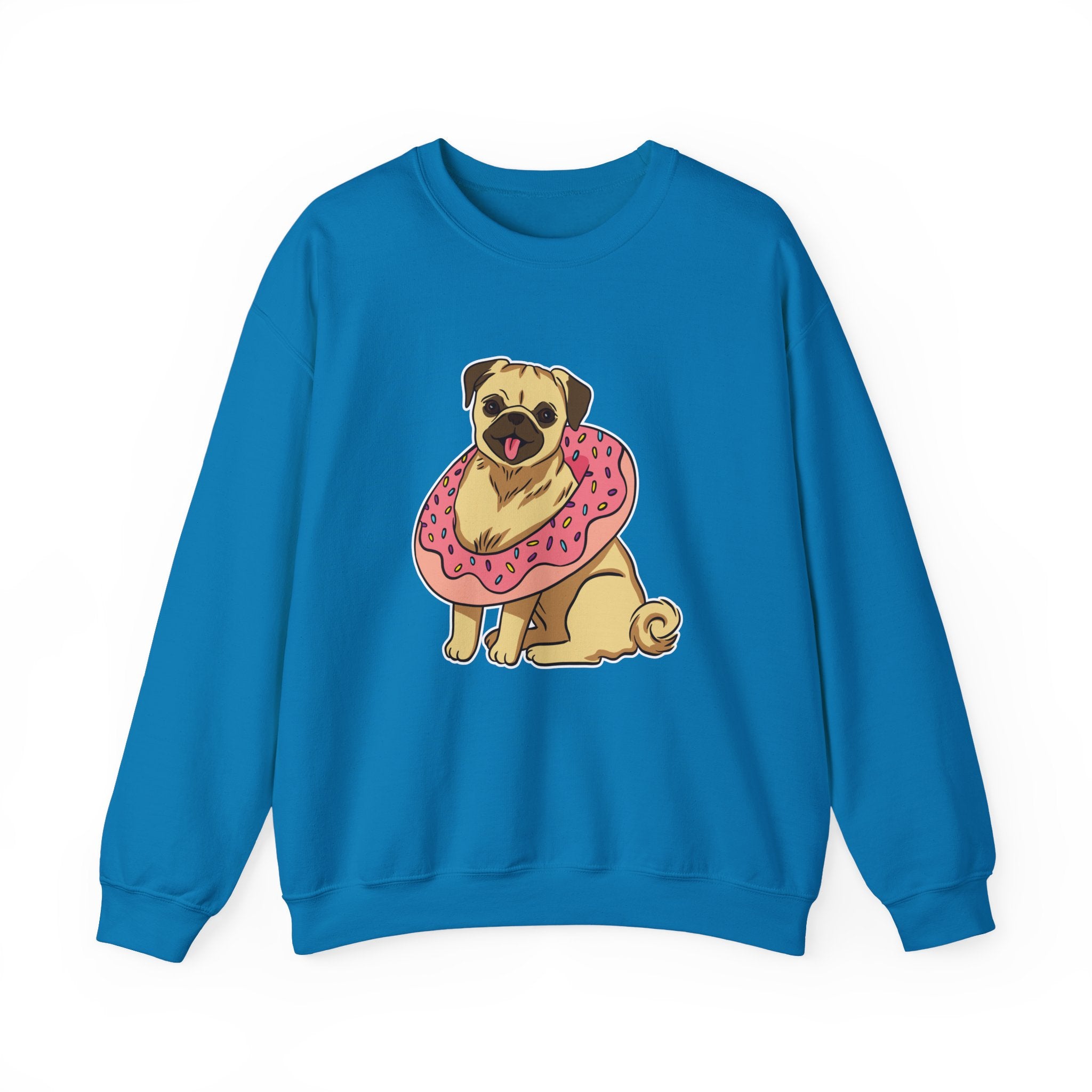 Donut Pug Sweatshirt - Shirt Cave