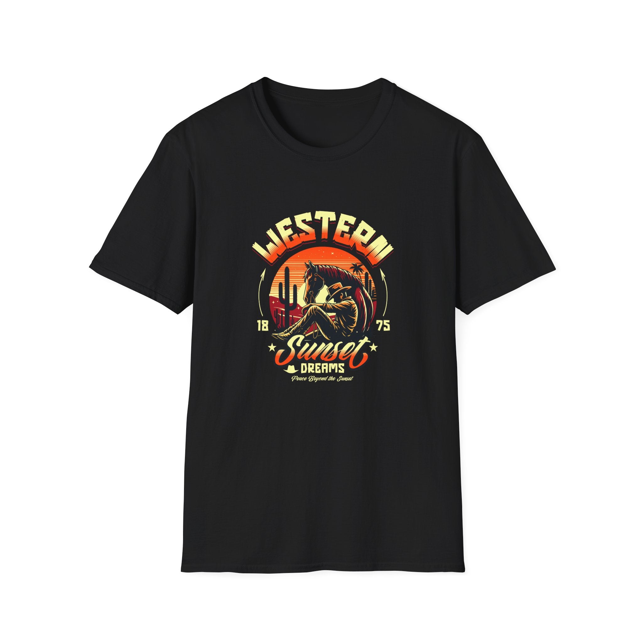 Western Sunset Dreams T-Shirt - Shirt Cave