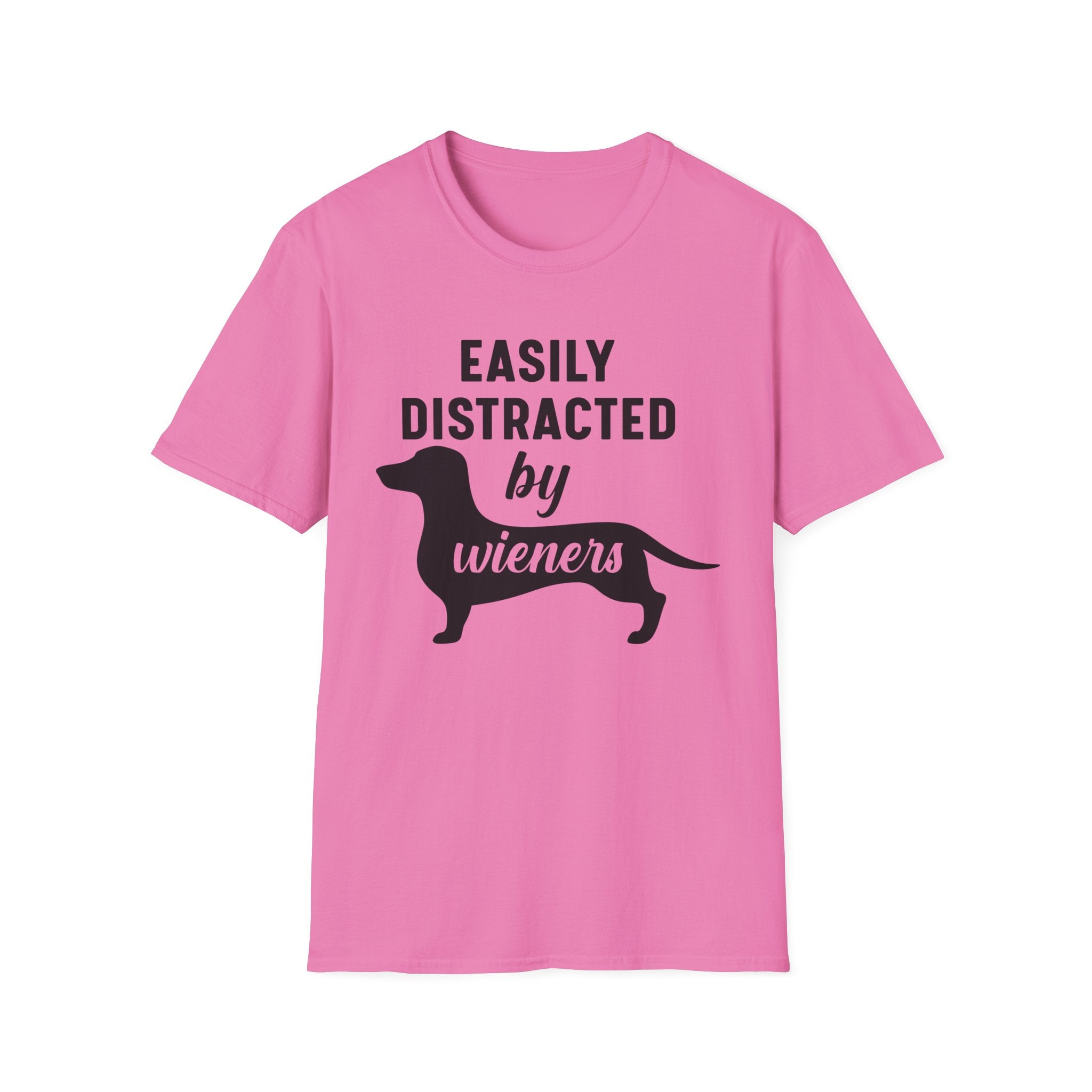 Easily Distracted By Wieners T-Shirt - Shirt Cave