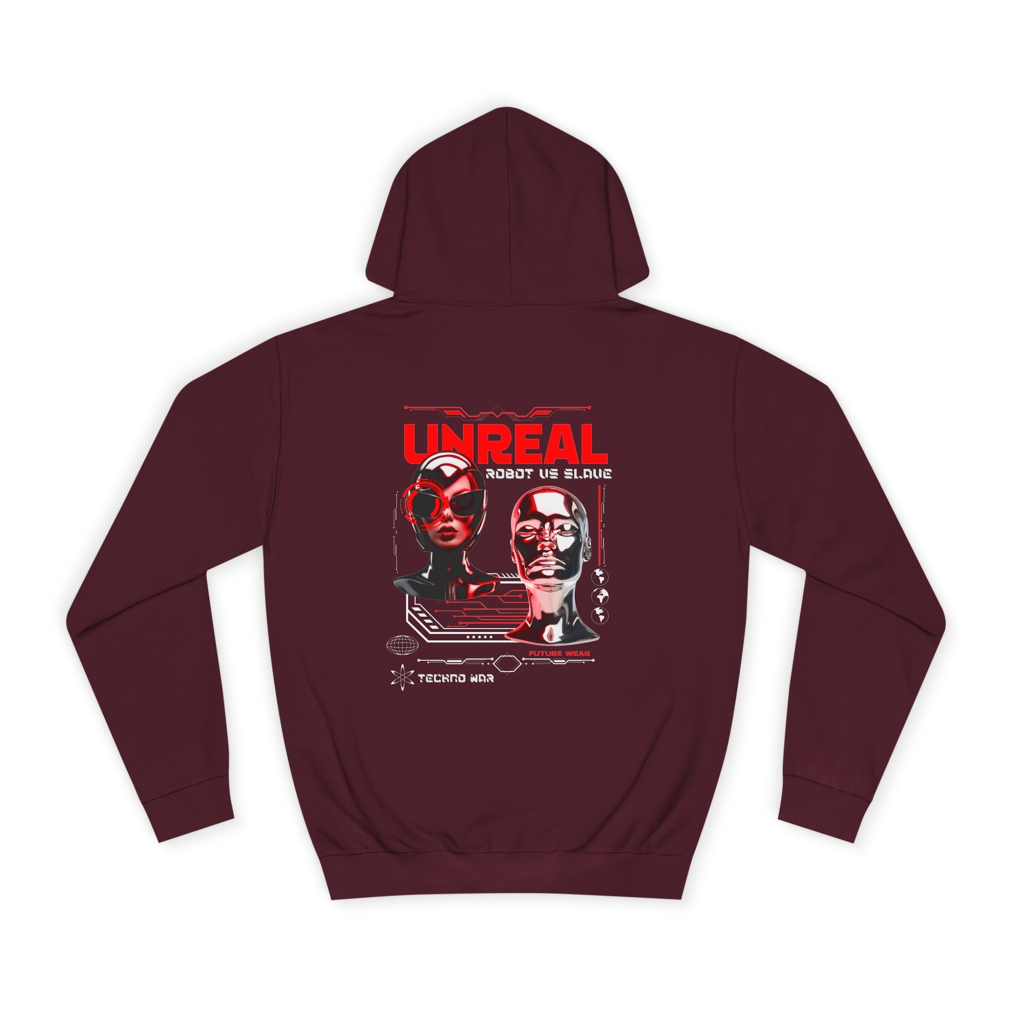 Unreal College Hoodie - Shirt Cave