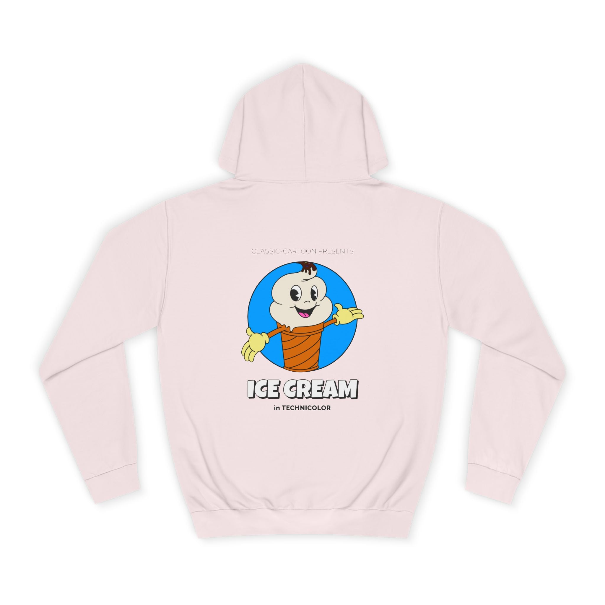 Ice Cream In Technicolor Hoodie - Shirt Cave