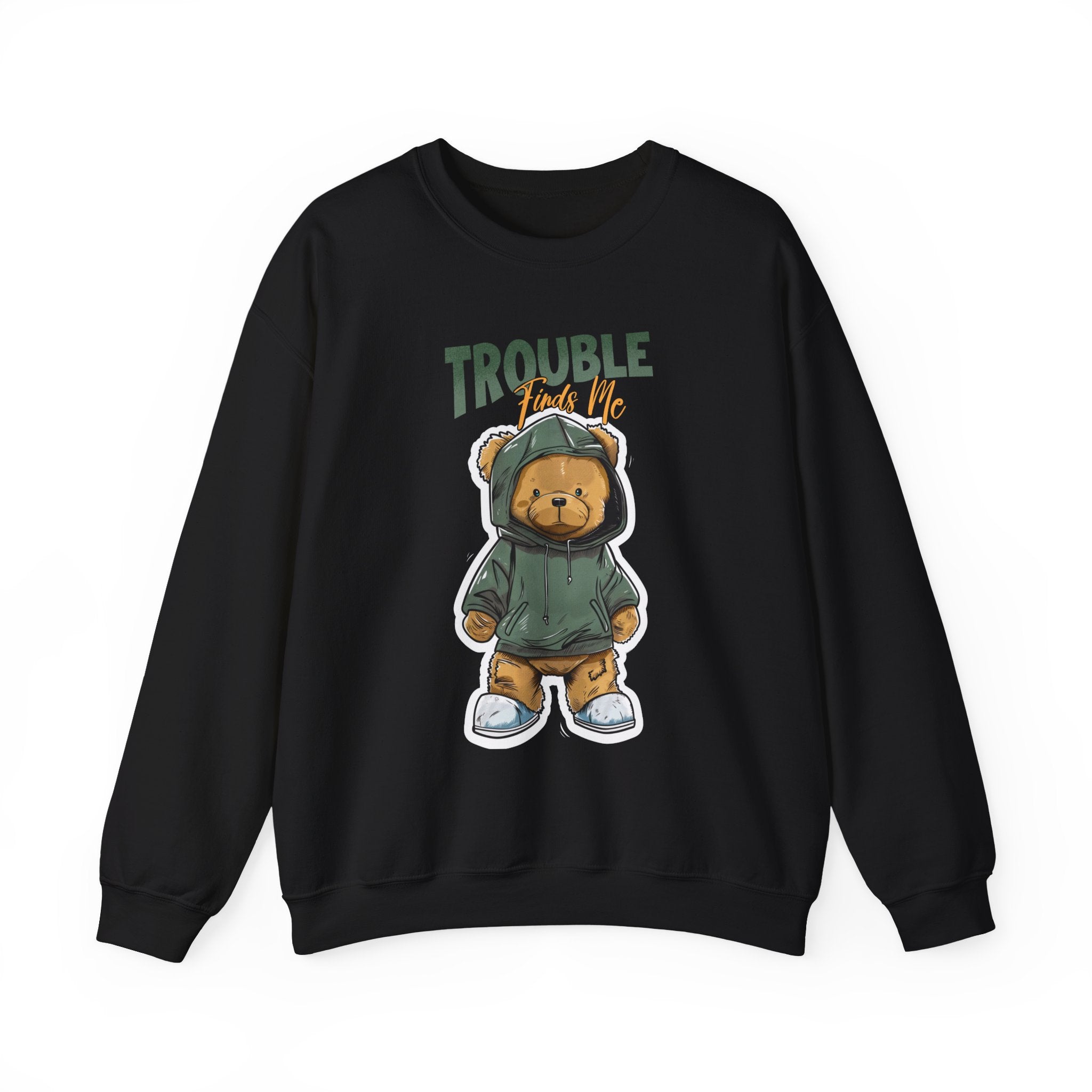 Trouble Finds Me Sweatshirt - Shirt Cave