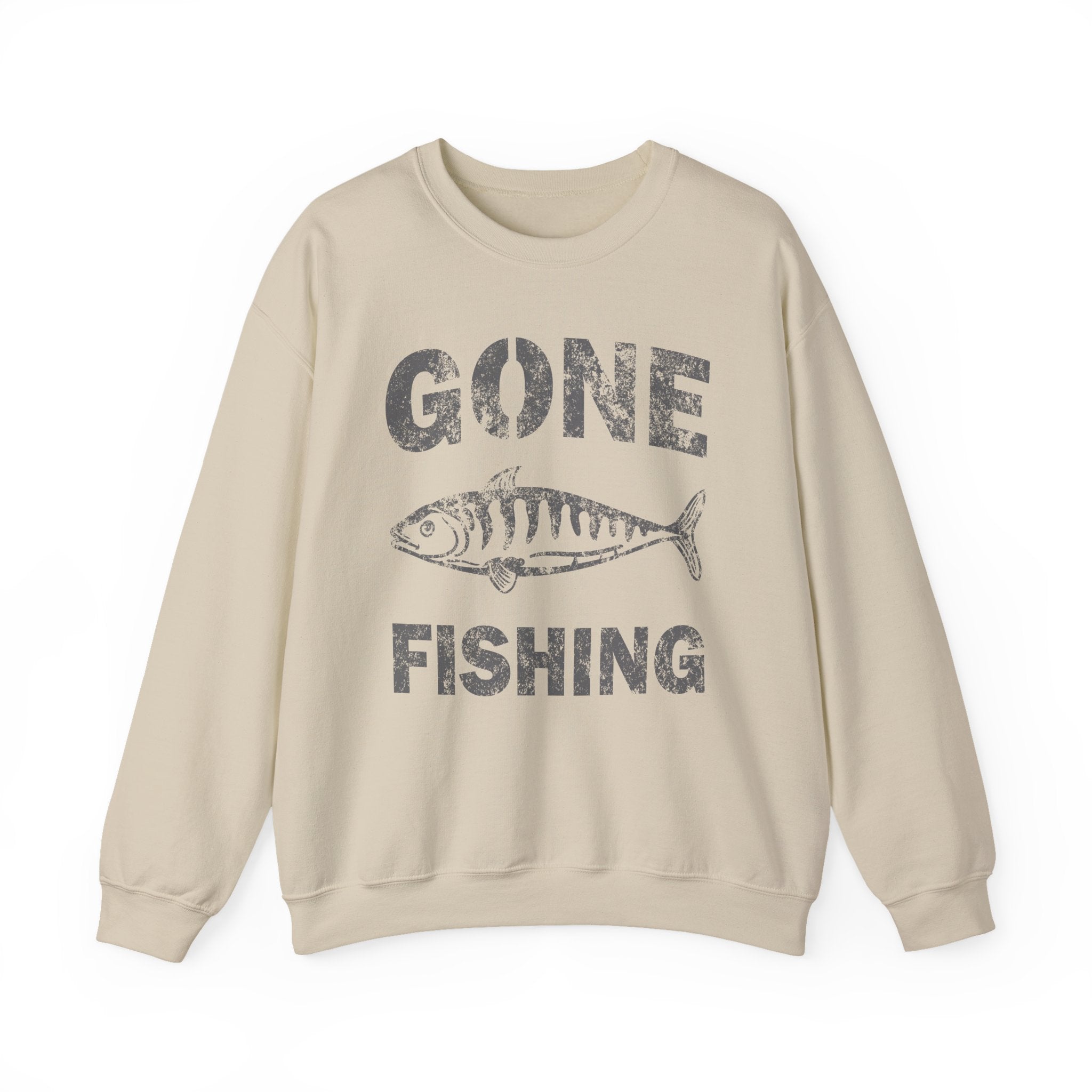 Gone Fishing Sweatshirt - Shirt Cave