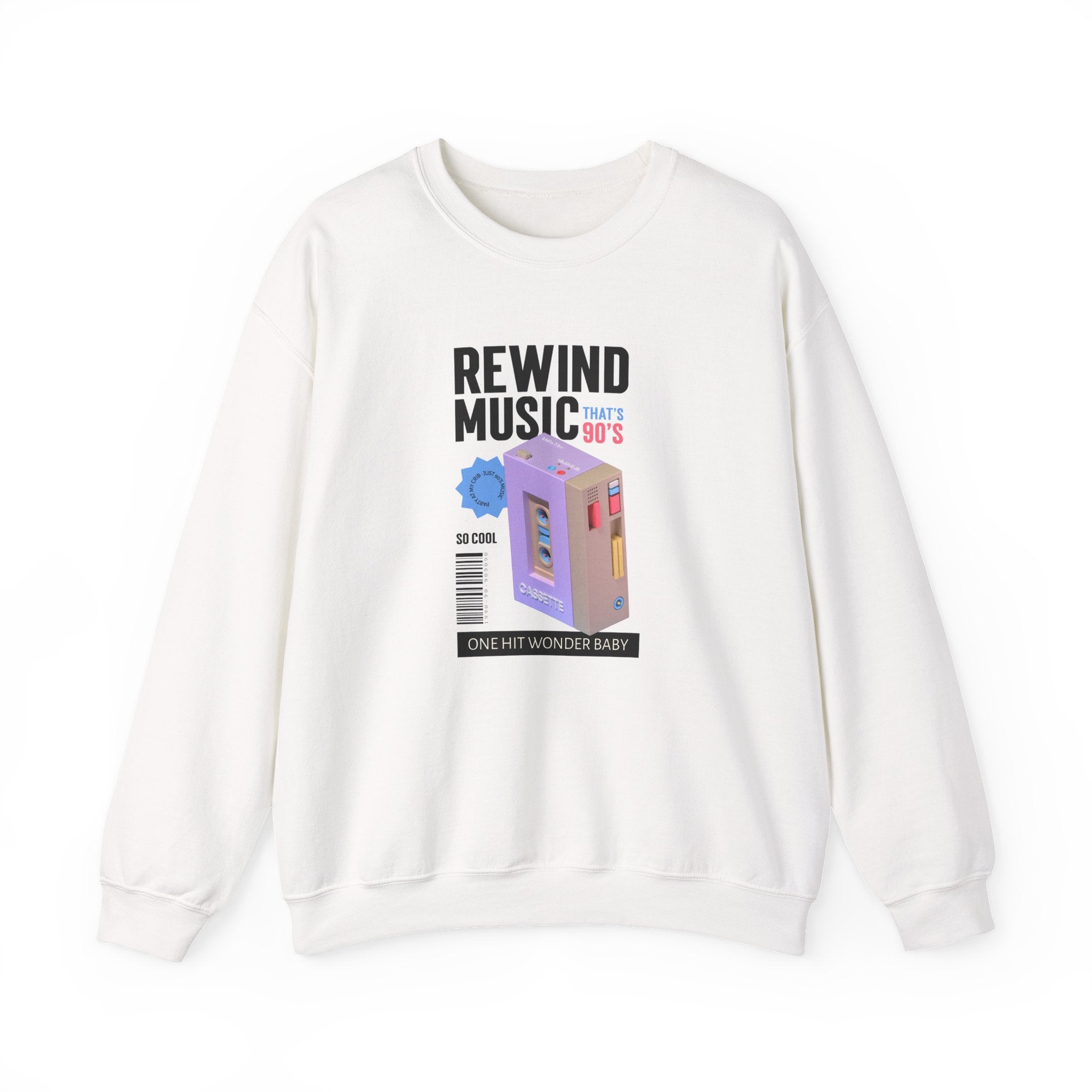 Rewind Music Sweatshirt - Shirt Cave