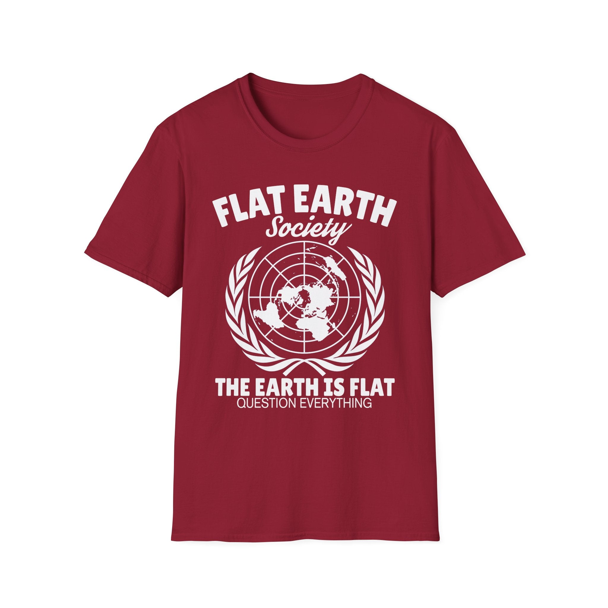 Flat Earth Society T-Shirt - Shirt Cave