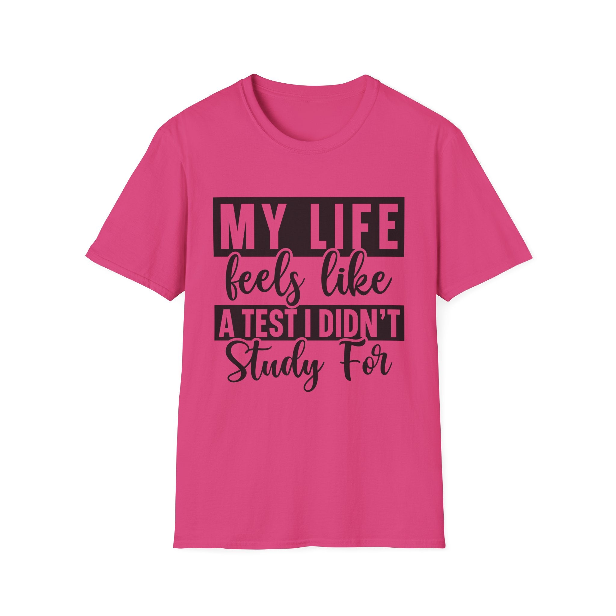My Life Feels Like a Test I Didn't Study For T-Shirt - Shirt Cave