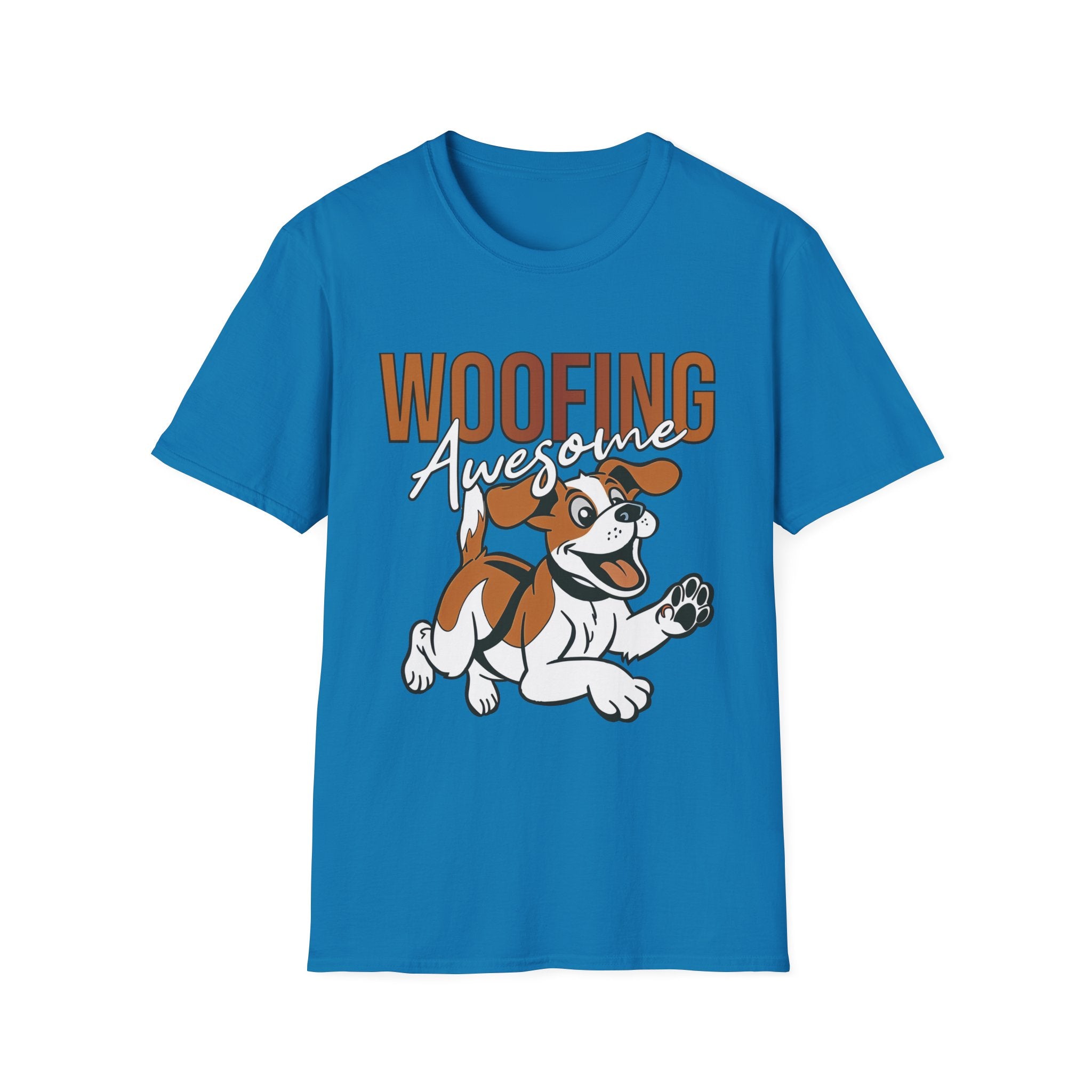 Woofing Awesome T-Shirt - Shirt Cave