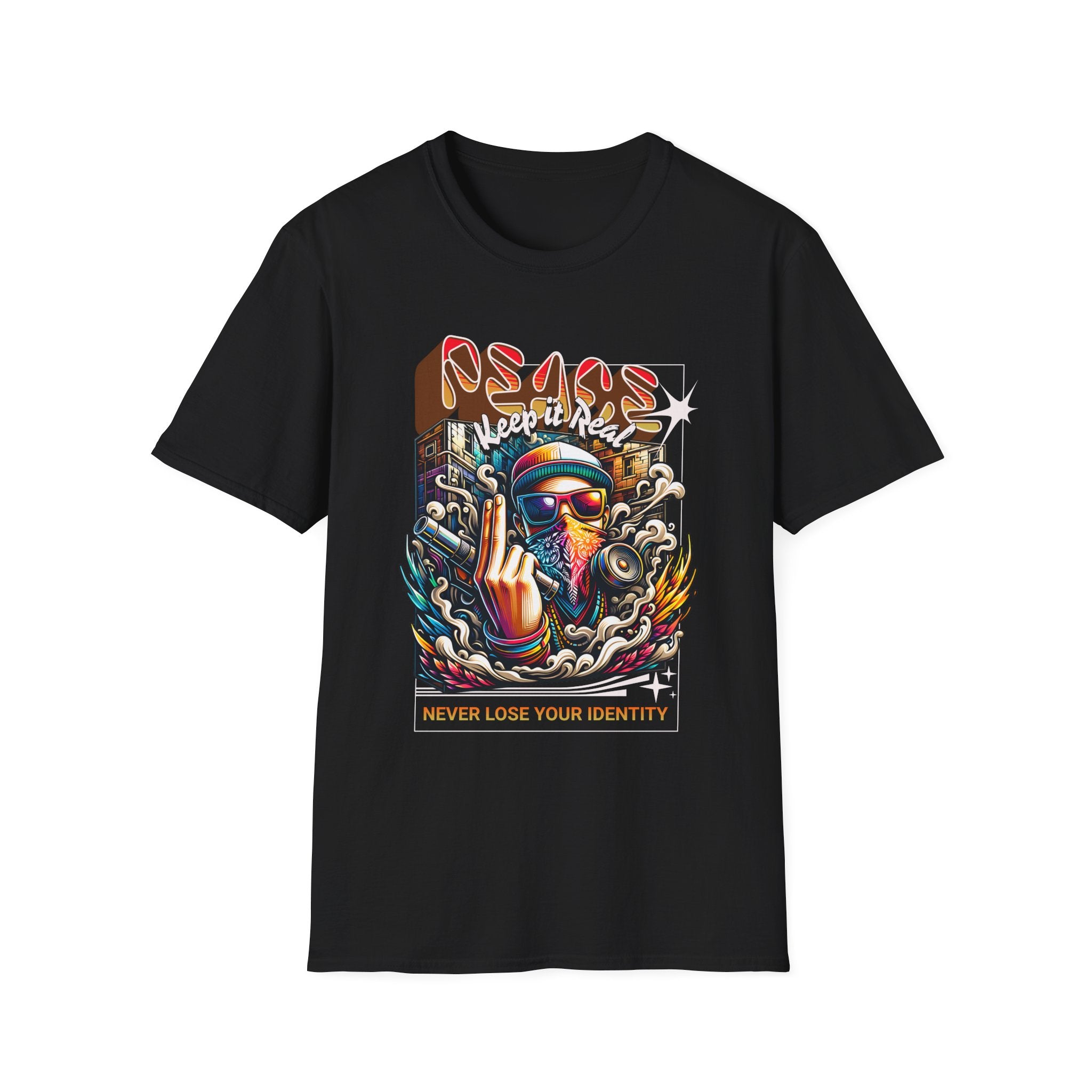 Peace Keep It Real T-Shirt - Shirt Cave