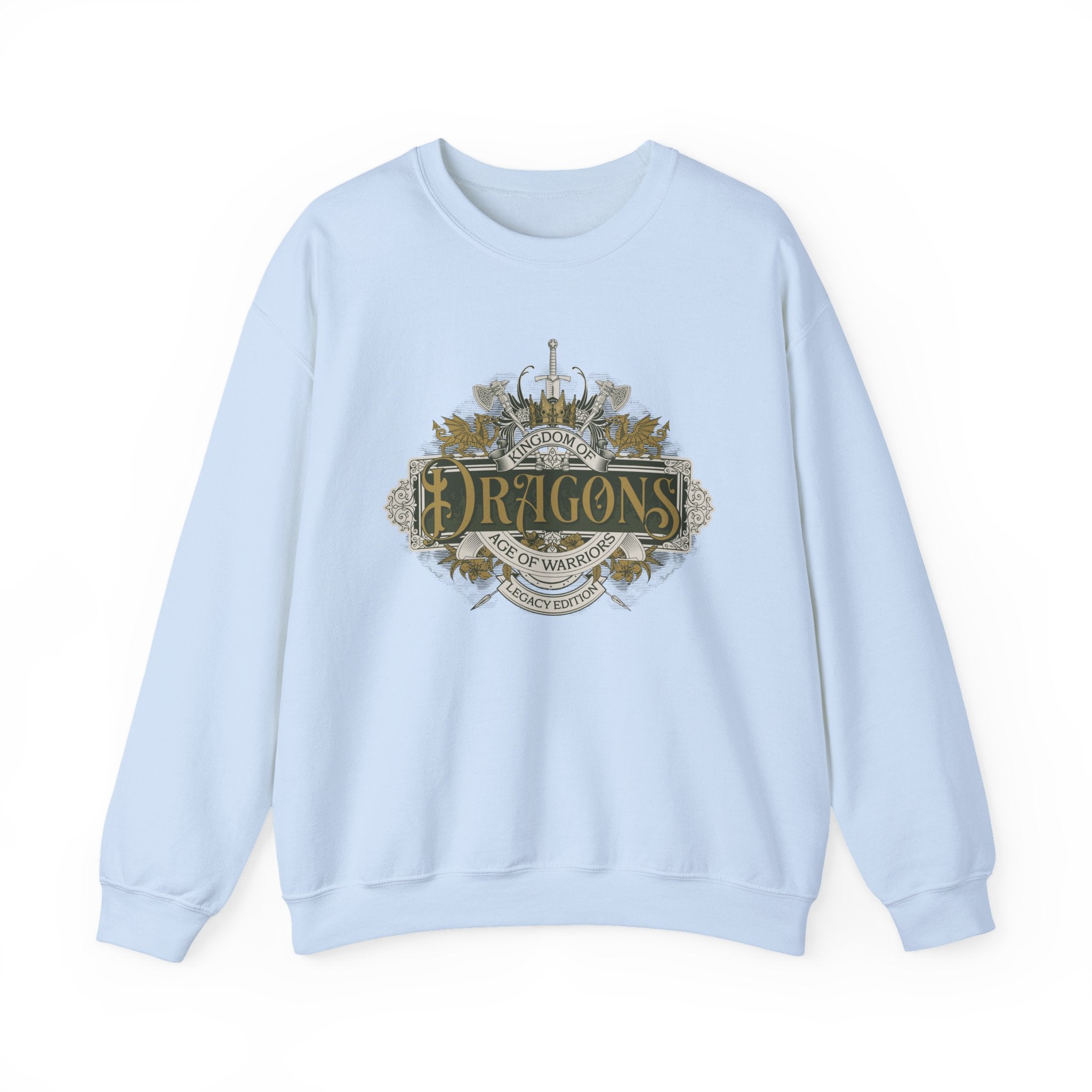 Kingdom of Dragons Sweatshirt - Shirt Cave