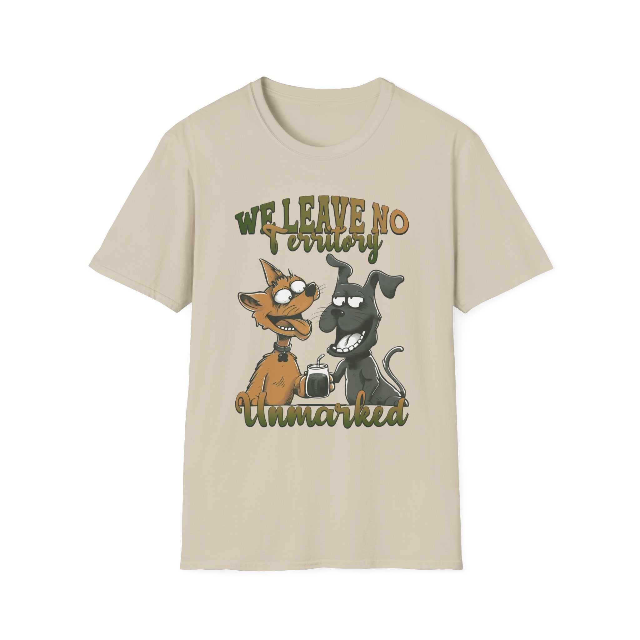We Leave No Territory Unmarked T-Shirt - Shirt Cave