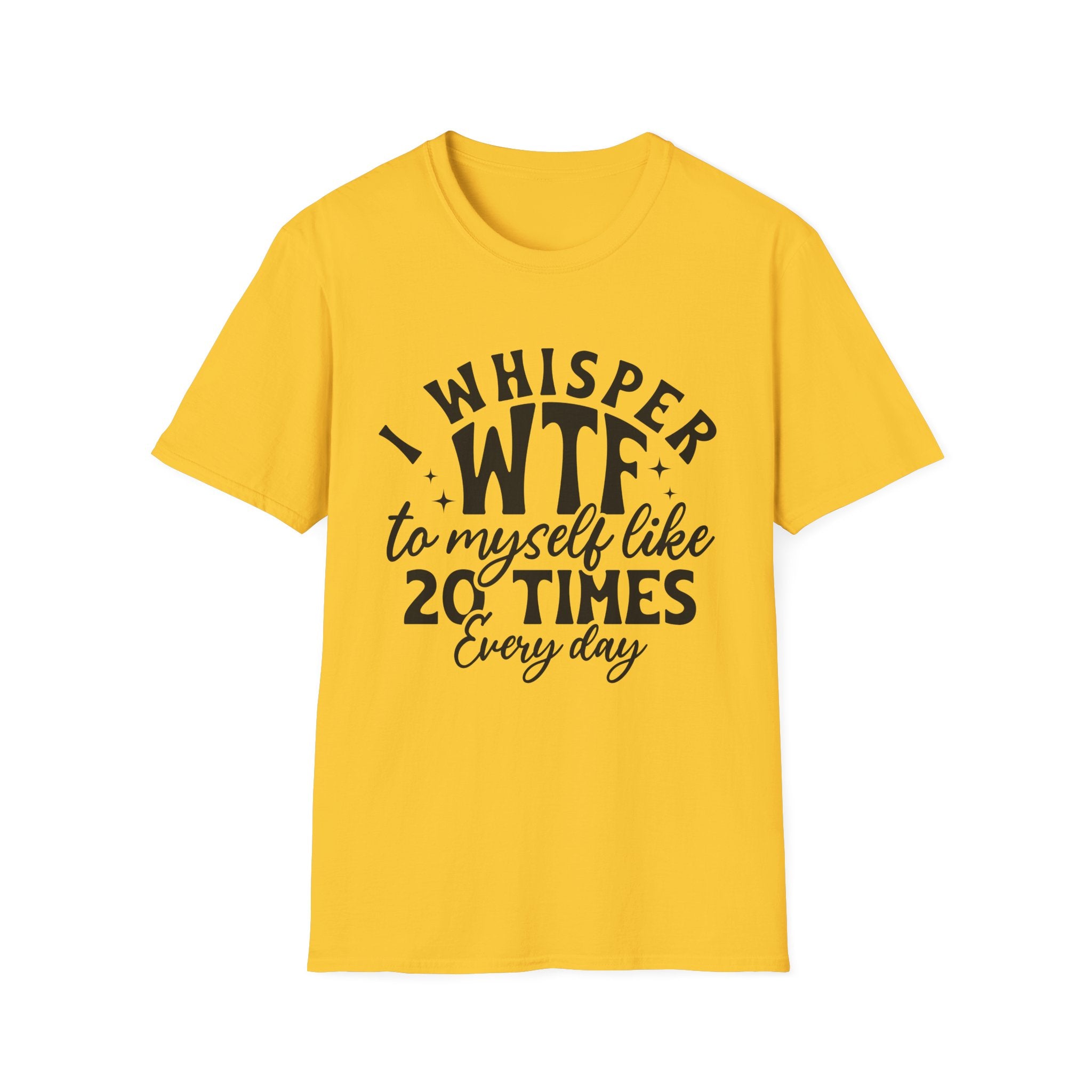 I Whisper WTF T-Shirt - Shirt Cave