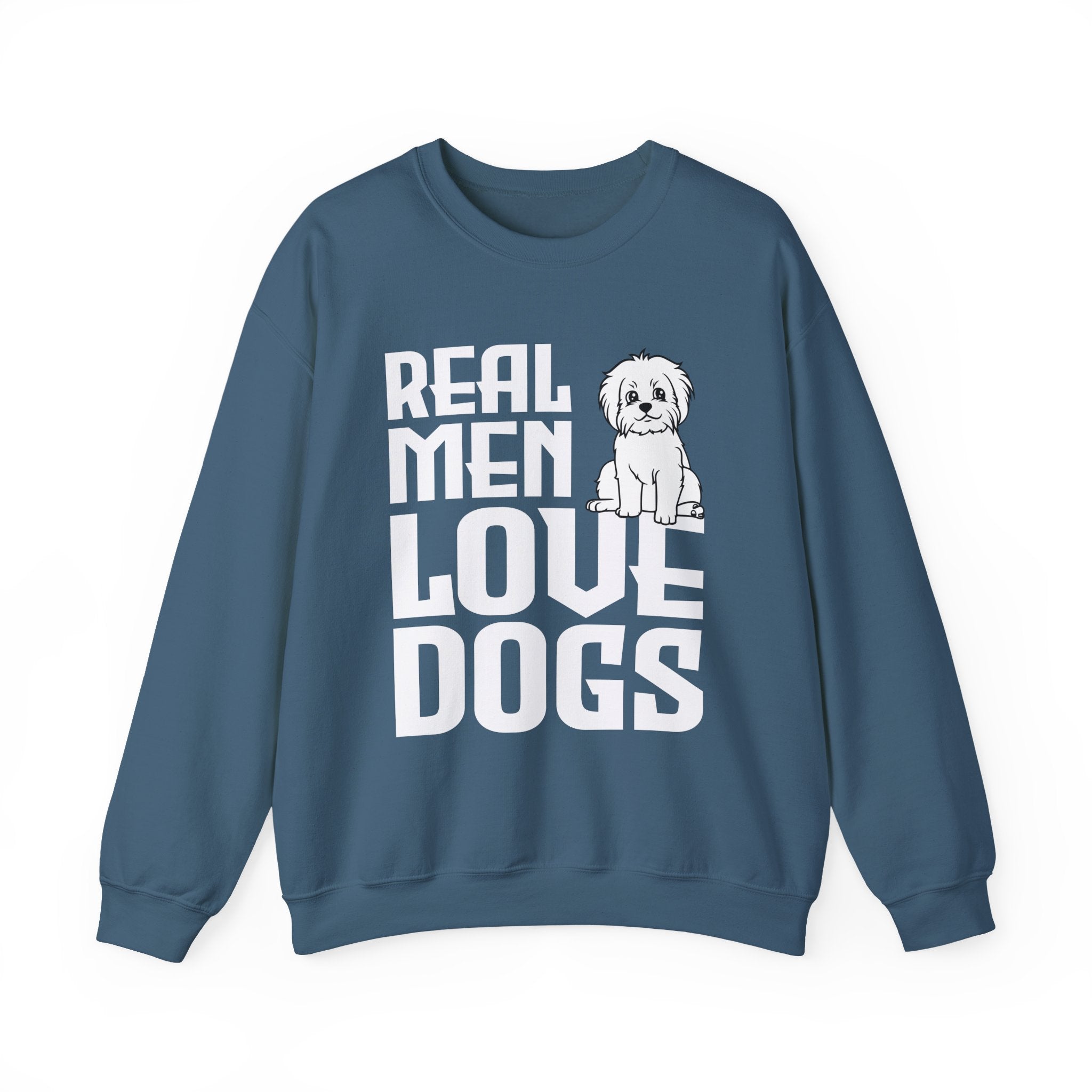 Real Men Love Dogs Sweatshirt - Shirt Cave