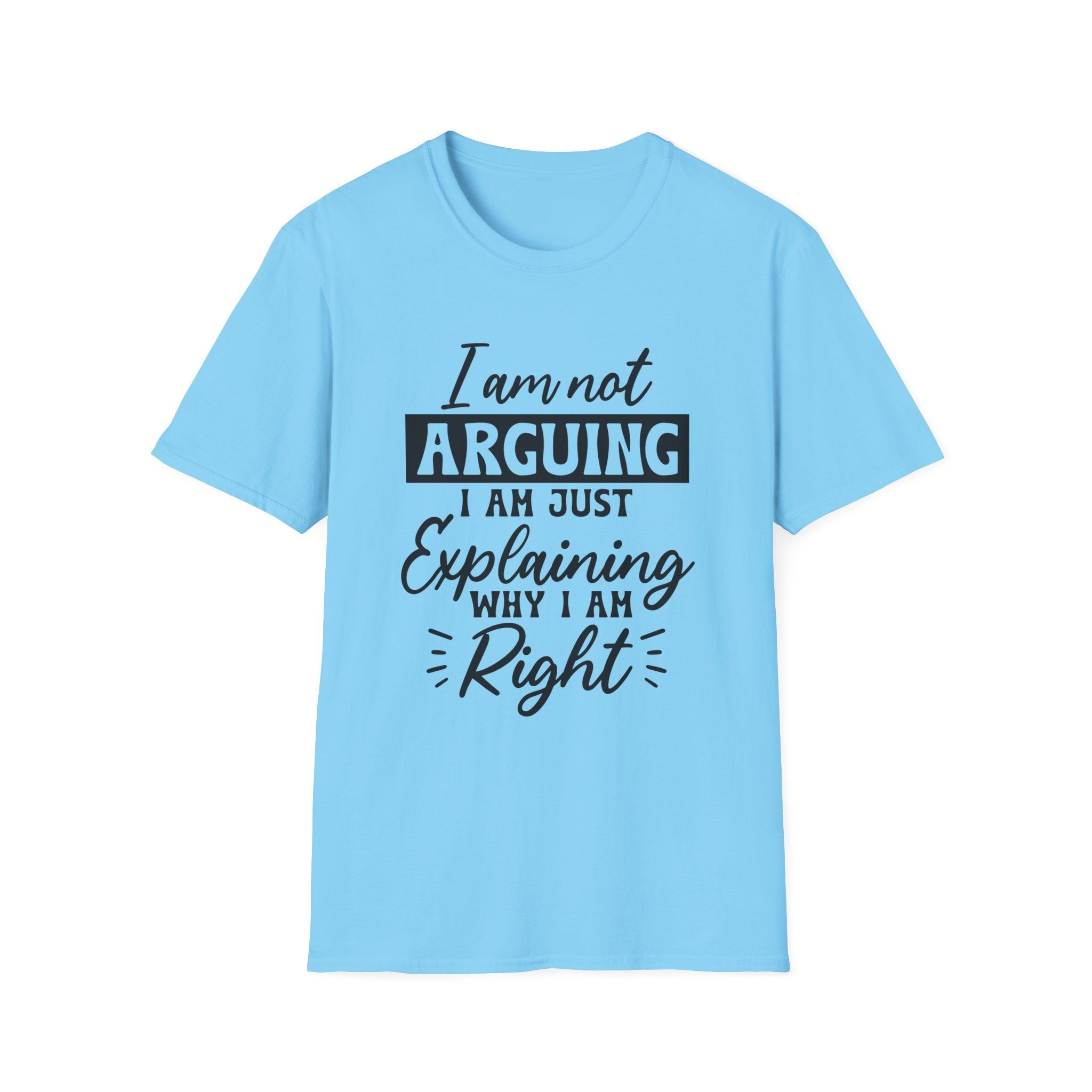 I Am Not Arguing T-Shirt - Shirt Cave