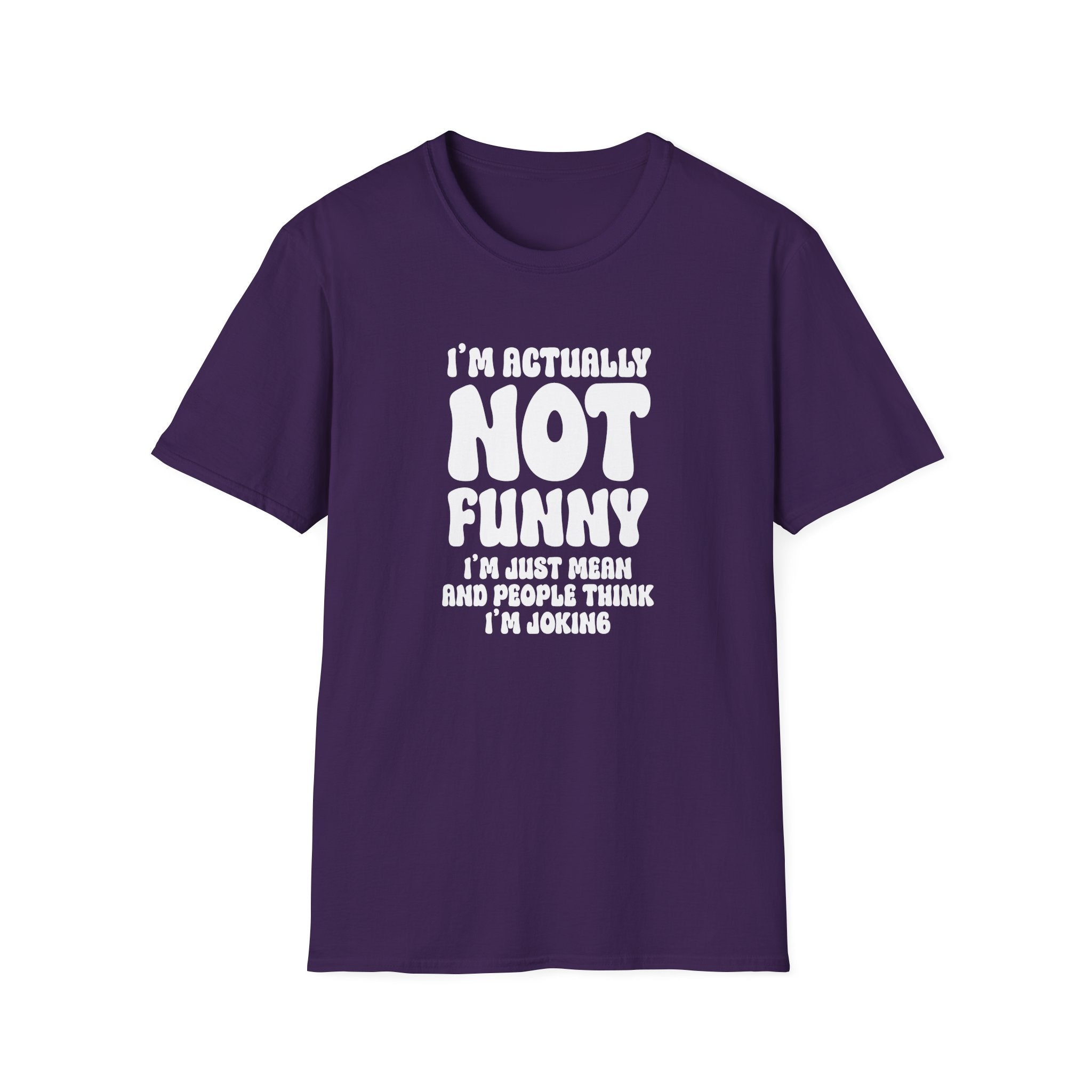 I'm Actually Not Funny T-Shirt - Shirt Cave