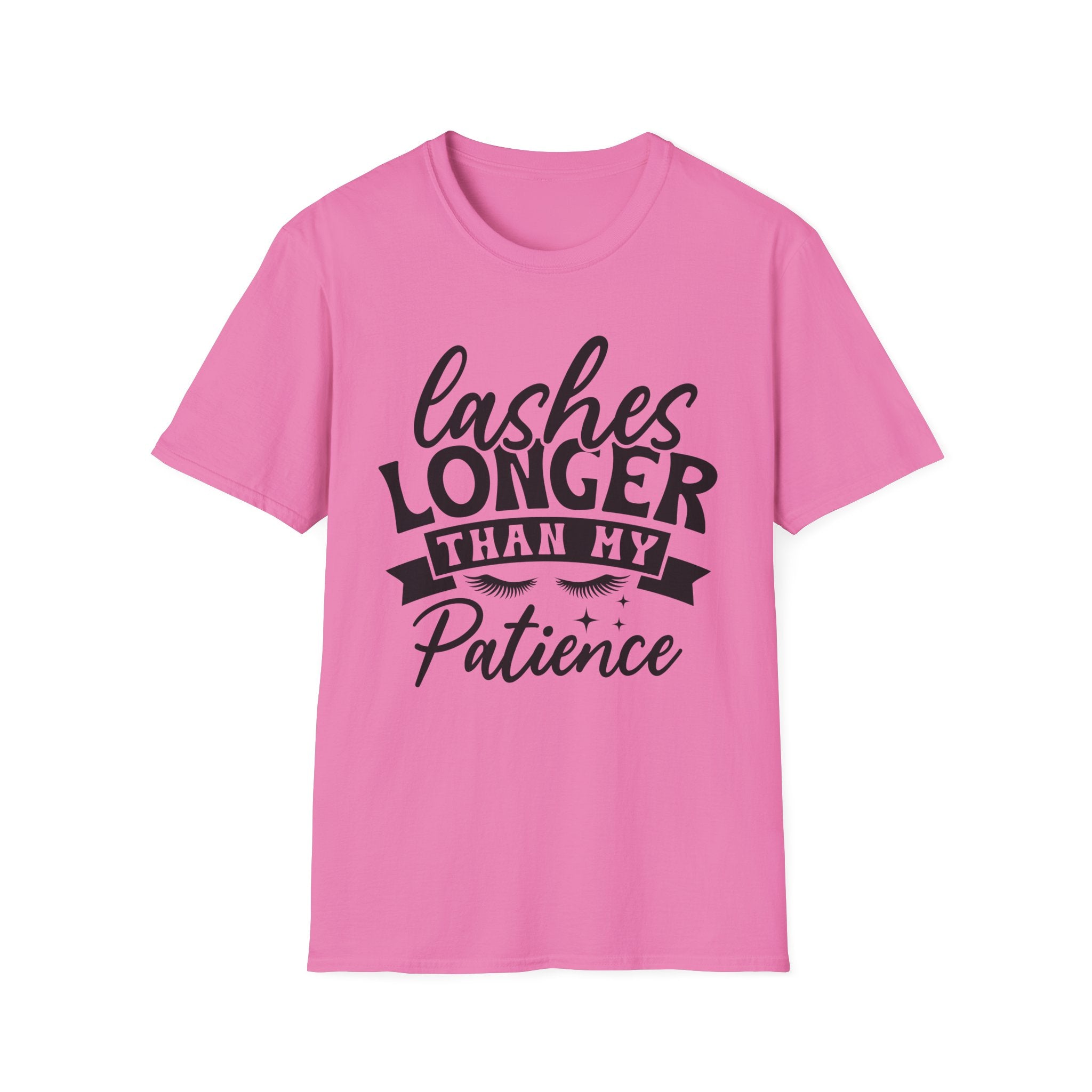 Lashes Longer Than My Patience T-Shirt - Shirt Cave