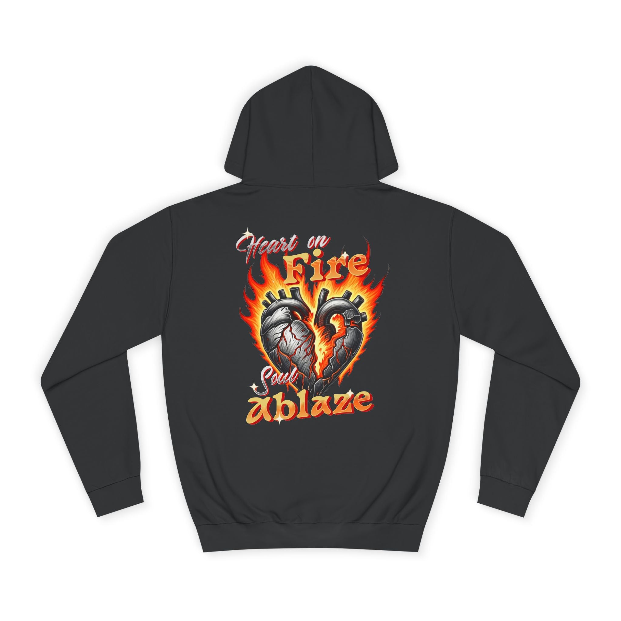 Heart On Fire Hoodie - Shirt Cave