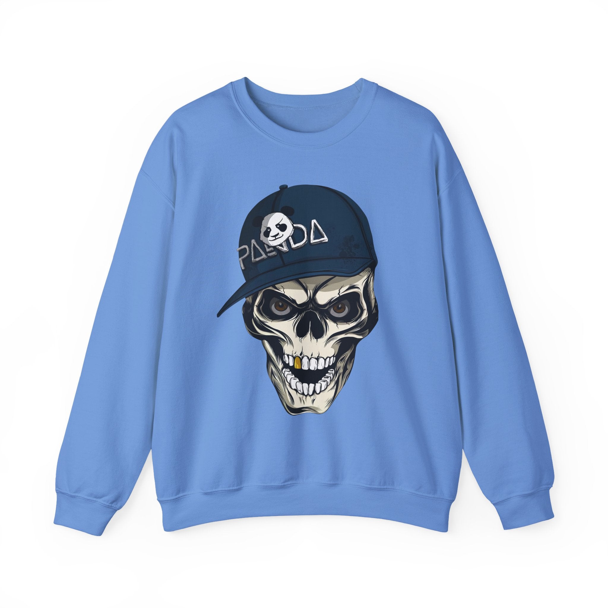 Panda Cap Skull Sweatshirt - Shirt Cave