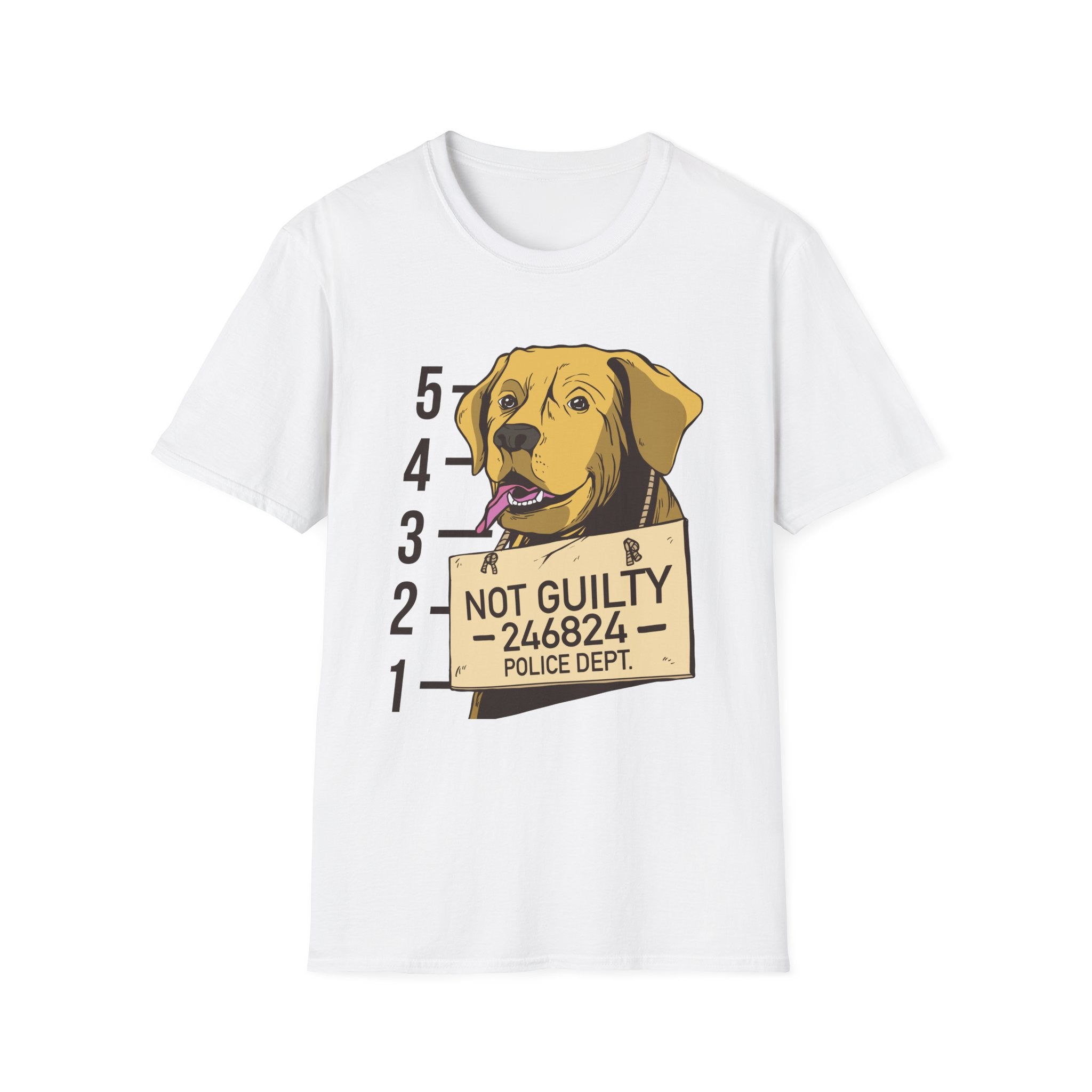 Not Guilty T-Shirt - Shirt Cave