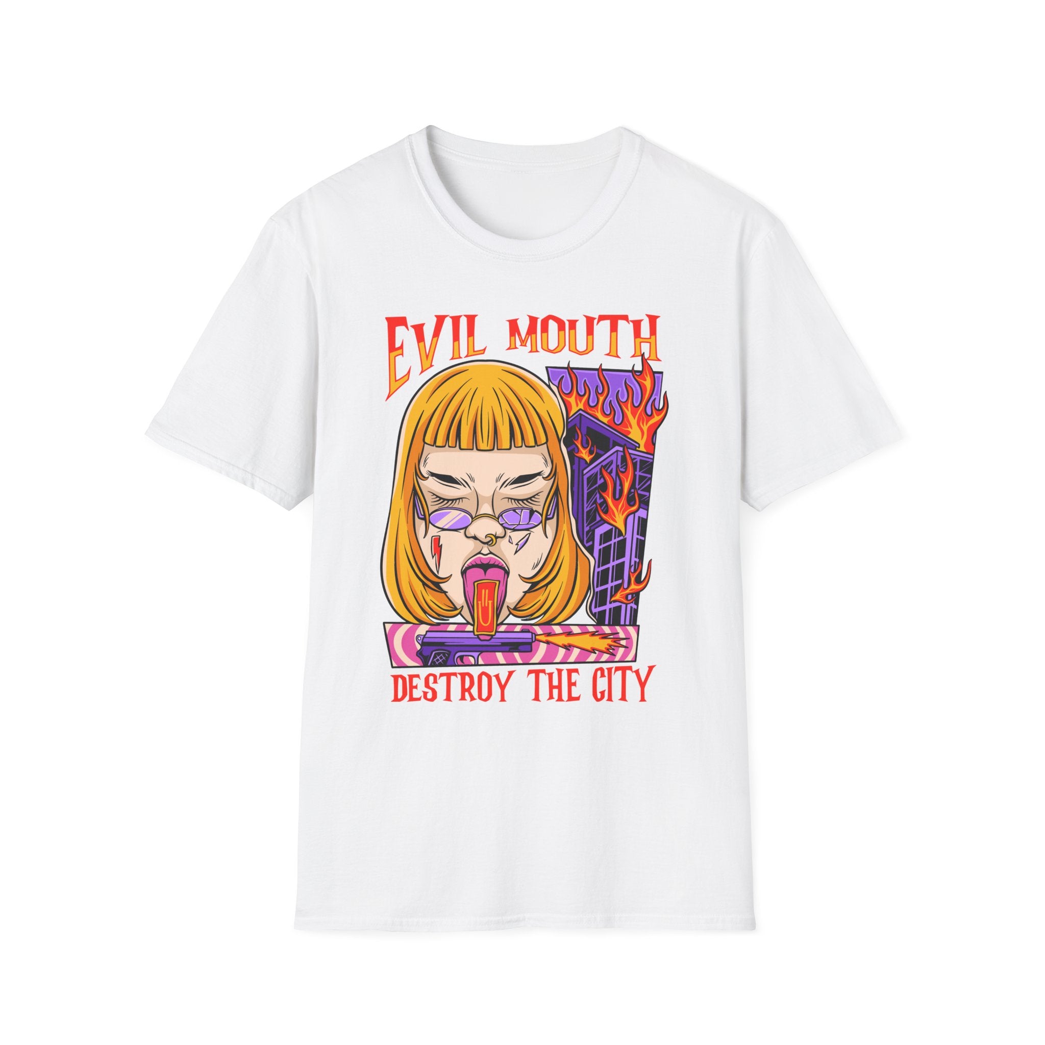 Evil Mouth T-Shirt - Shirt Cave