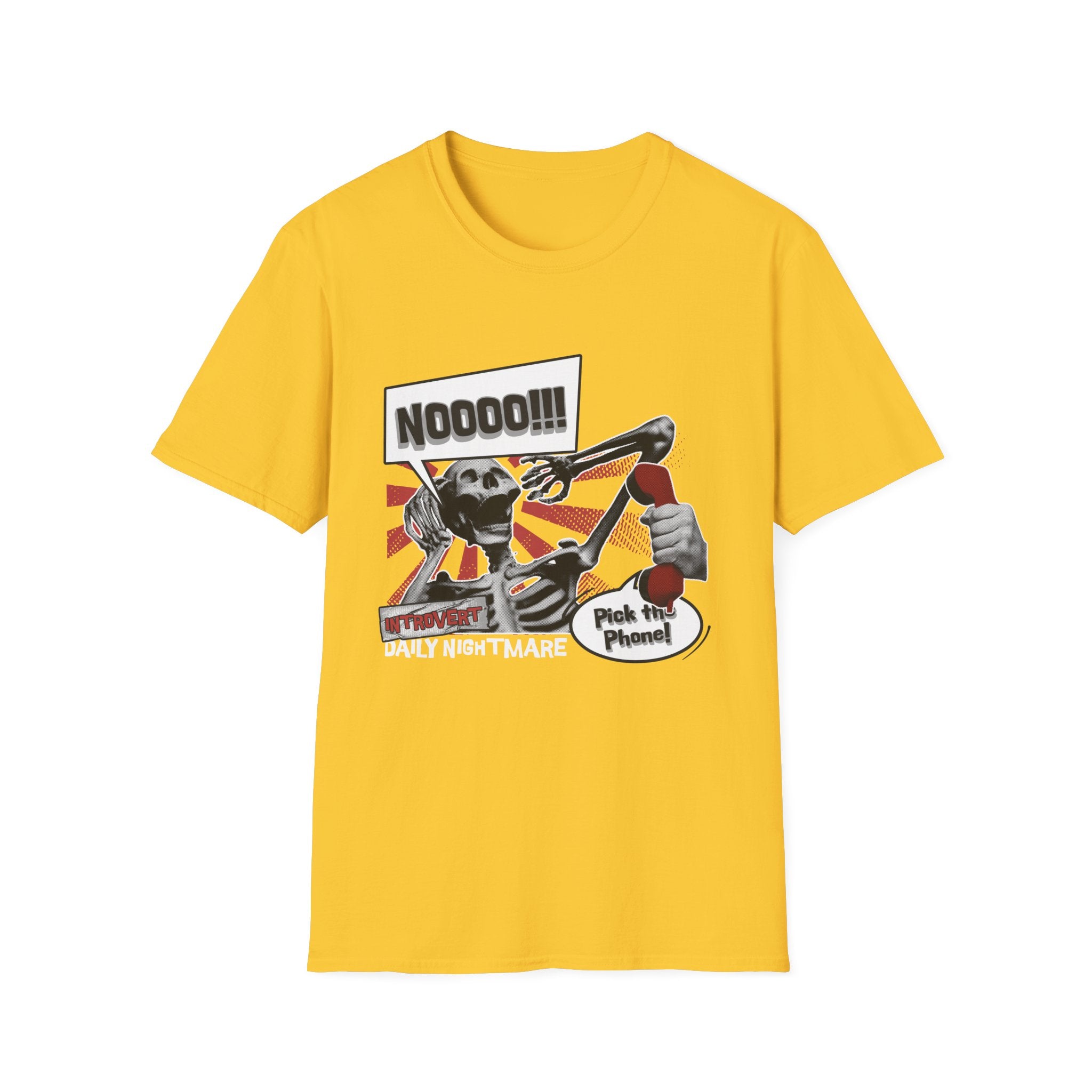 Introvert Daily Nightmare T-Shirt - Shirt Cave