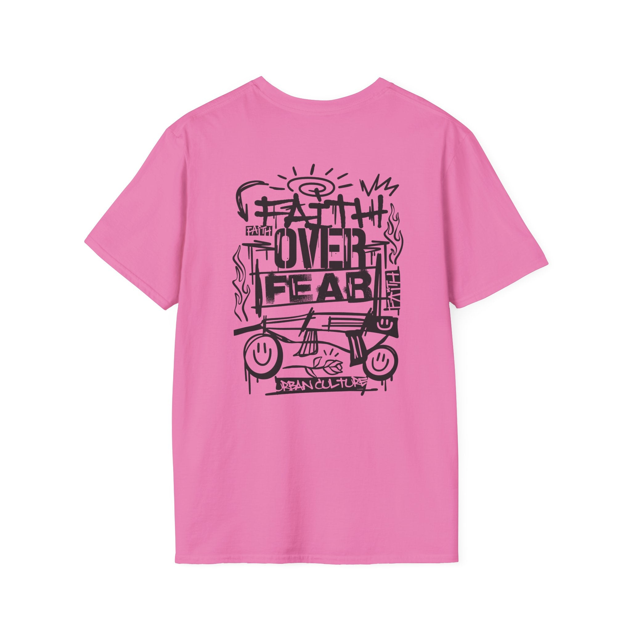 Faith Over Fear T-Shirt - Shirt Cave