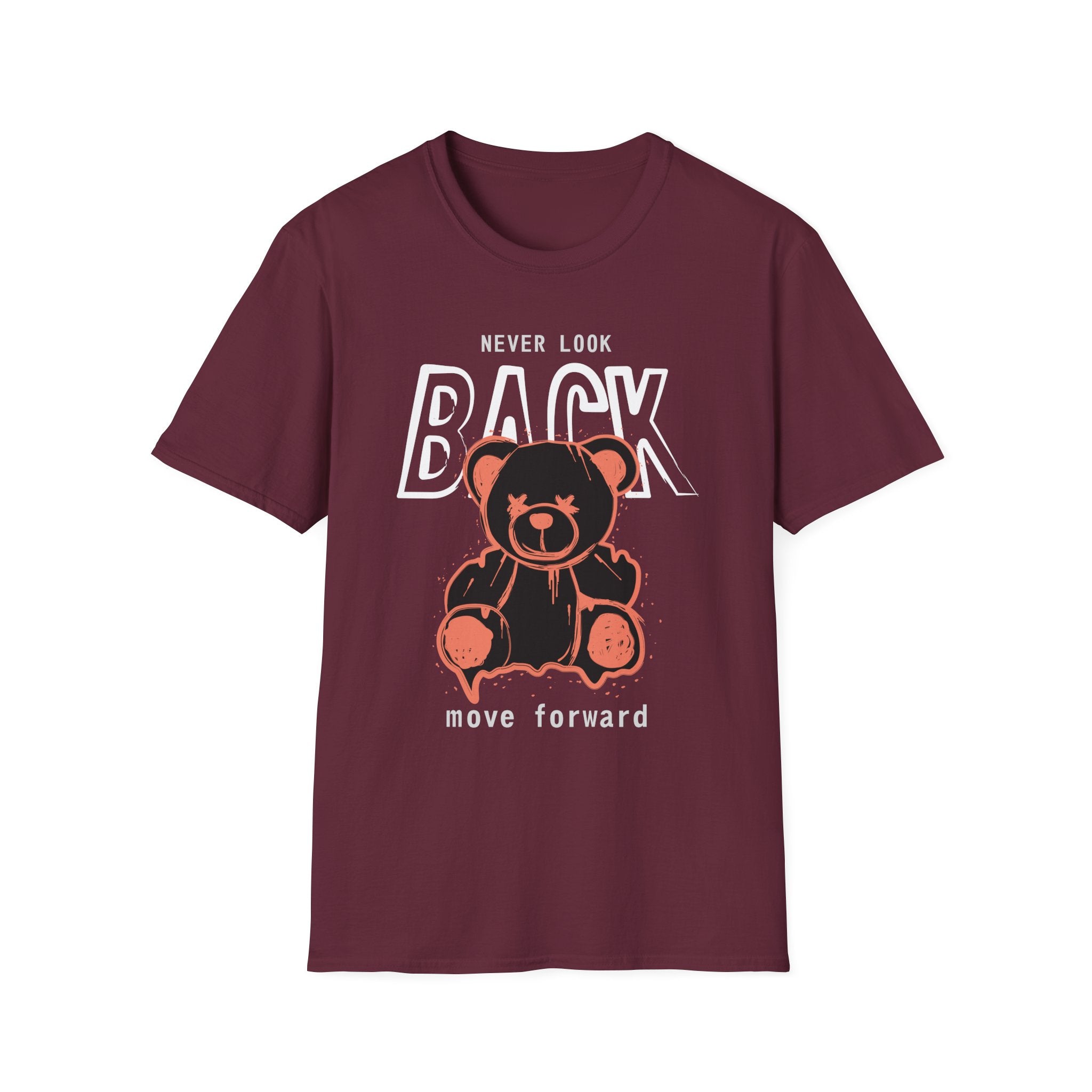 Never Look Back Move Forward T-Shirt - Shirt Cave