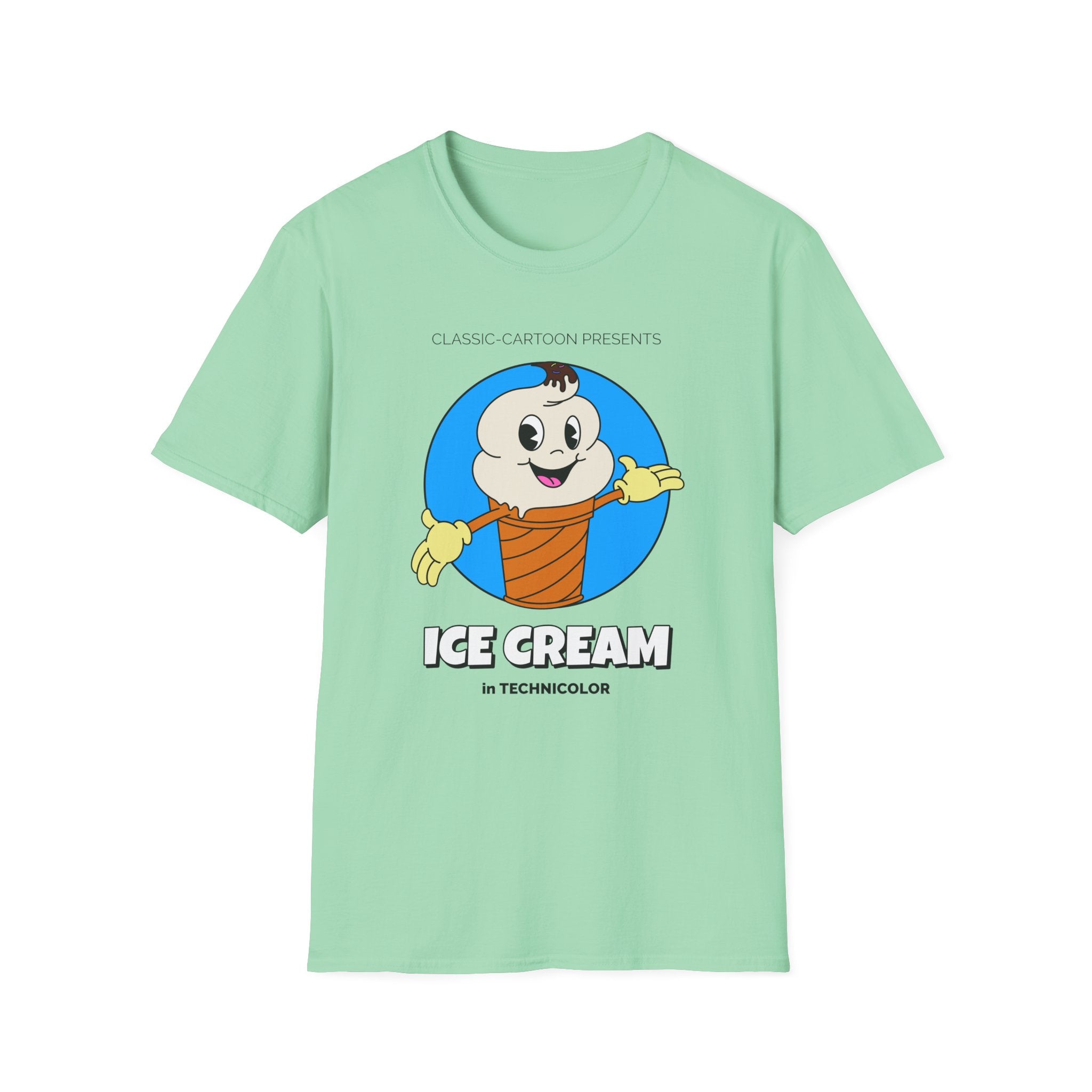 Ice Cream In Technicolor T-Shirt - Shirt Cave